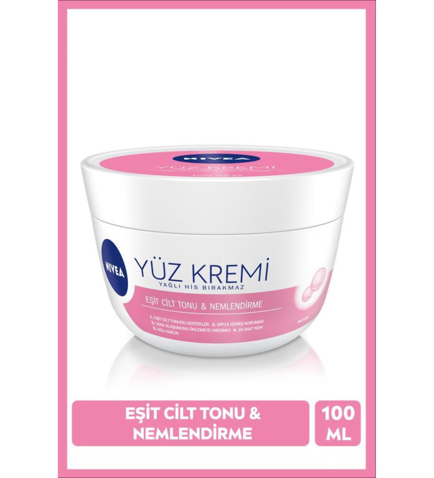 NIVEA 5in1 Skin Tone Equalizing Face Care Cream Spf 15 24 Hour Moisturizer Anti-Spot - Buy Online on GoSupps.com