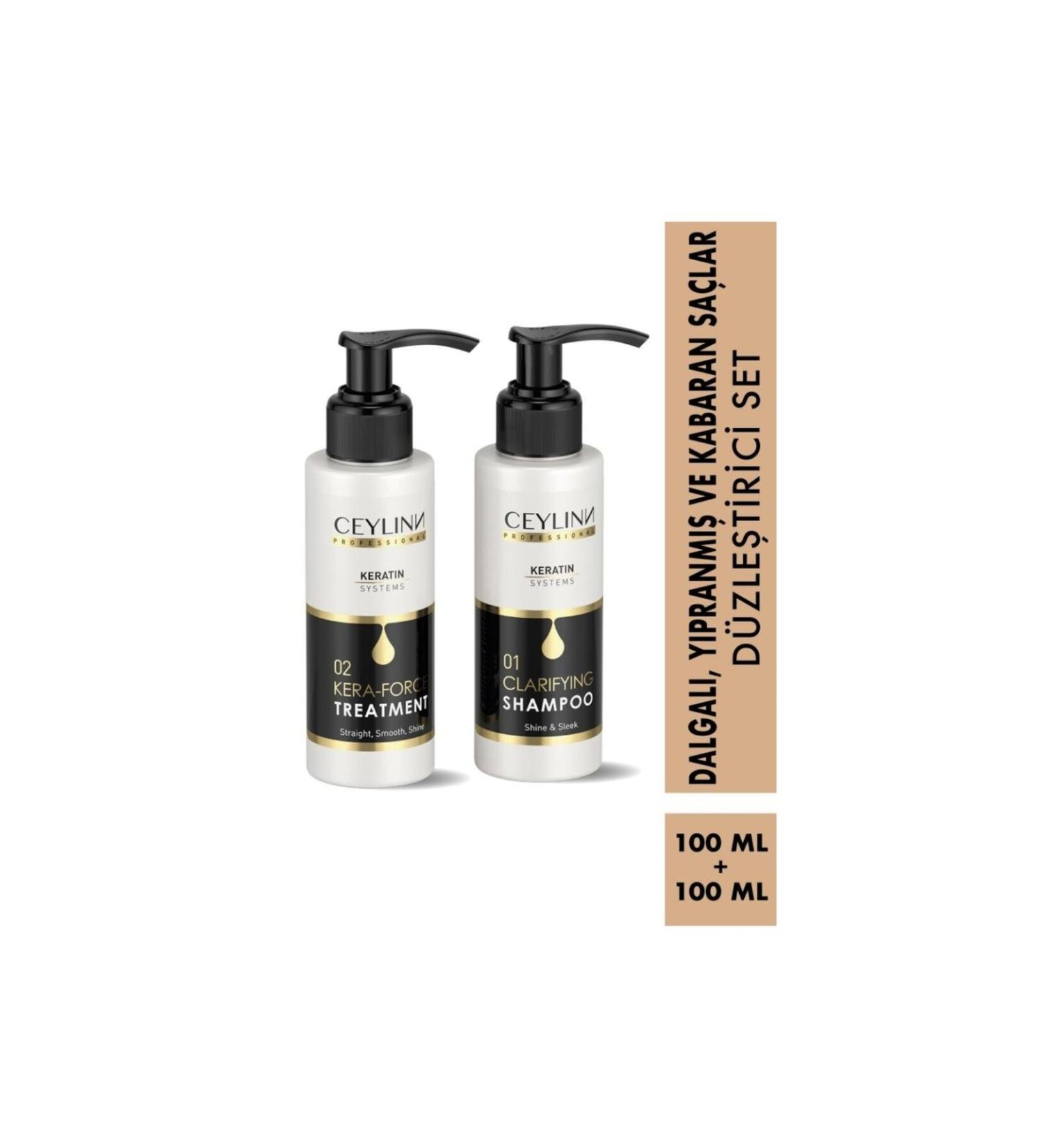 Ceylinn Keratin Set 100ml. Shampoo&cream