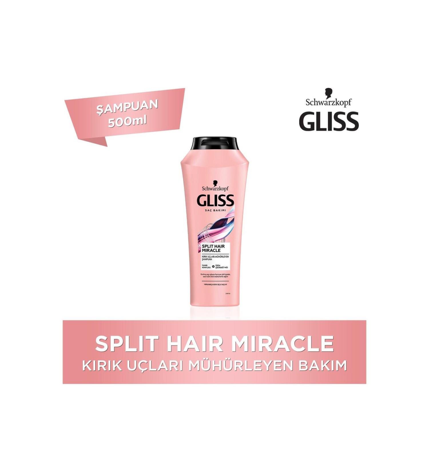 Gliss Gliss Shampoo 500Ml. Split Hair Miracle