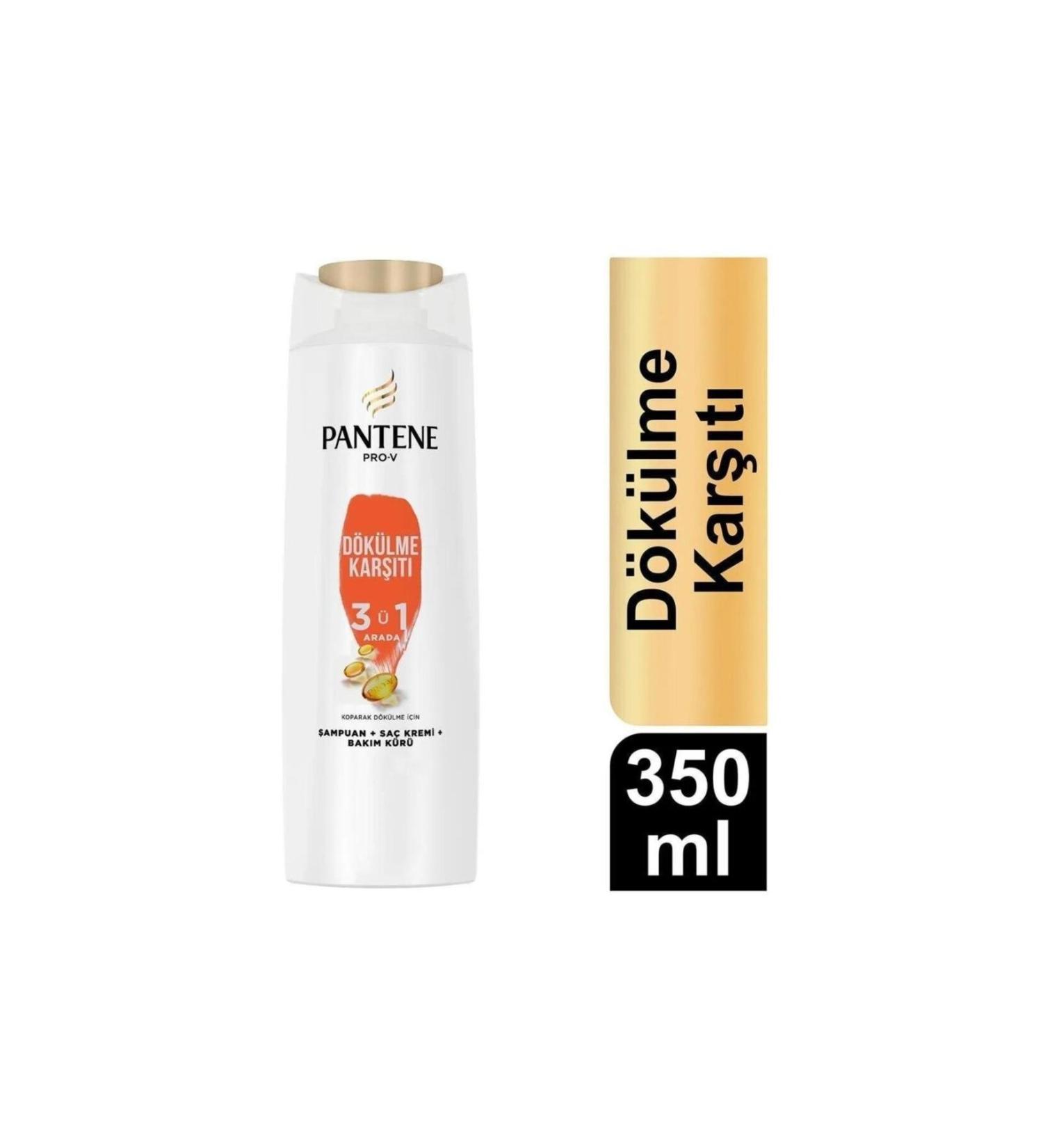 Pantene Shampoo 350ml. 3in1 Anti-Hair Loss