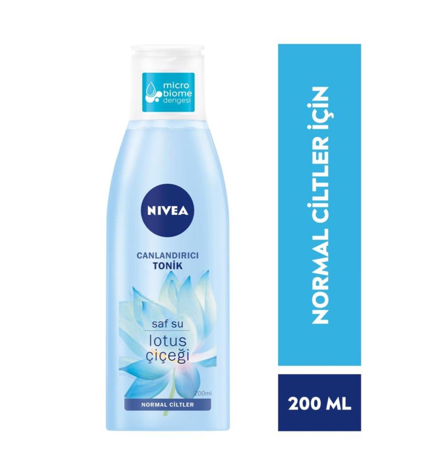 NIVEA Revitalizing Toner 200ml Purifying Moisturizing Lotus Flower Cleanses the Skin Without Drying - Buy Online on GoSupps.com