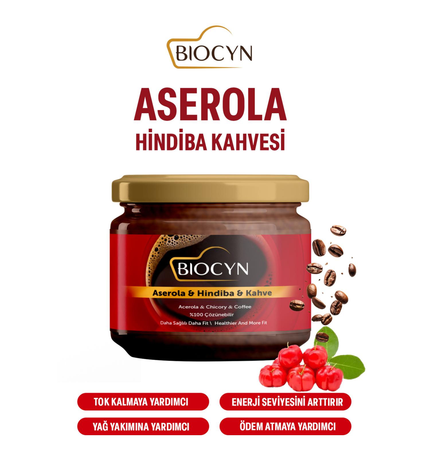 Biocyn Acerola And Chicory Coffee Detox Coffee Diet - 1 Month Diet Coffee - Buy Online on GoSupps.com