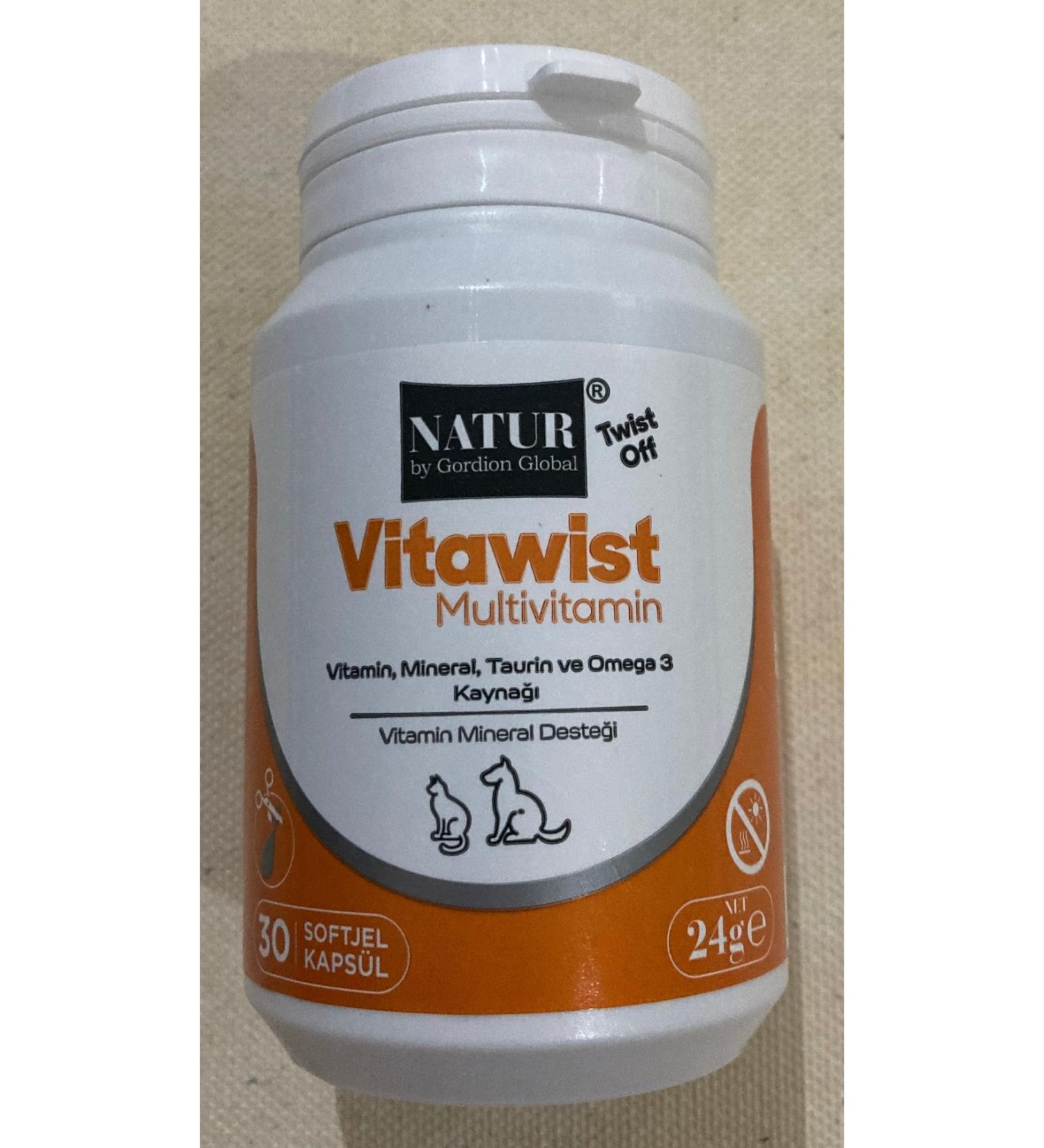 Natur by Gordion Global Natur Vitawist Multivitamin Cat