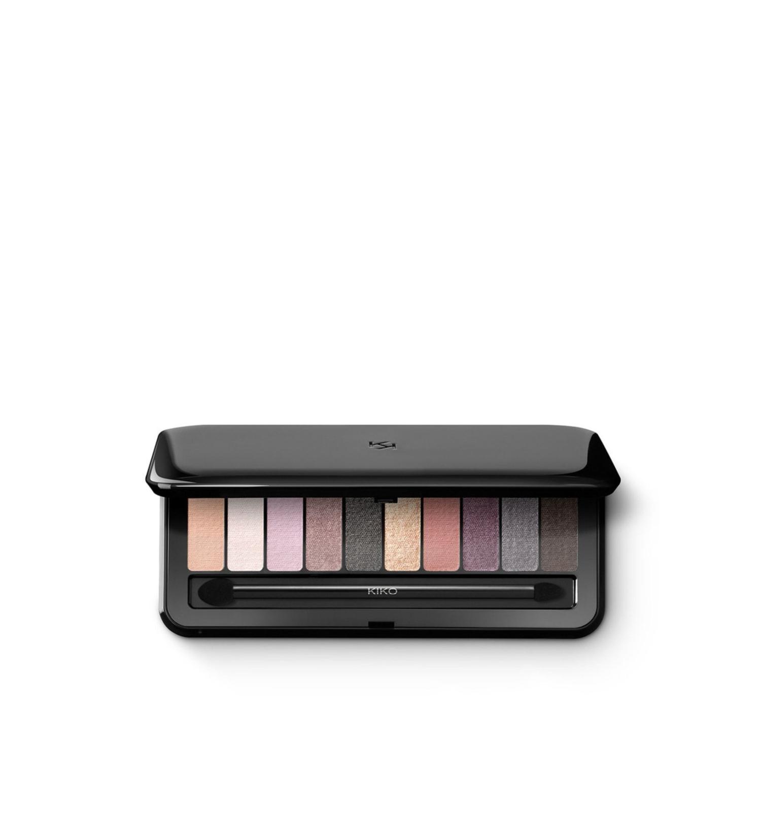 KIKO Long-Lasting Illuminating Shimmer Eyeshadow Palette 01 Garden Rose Demb.637
