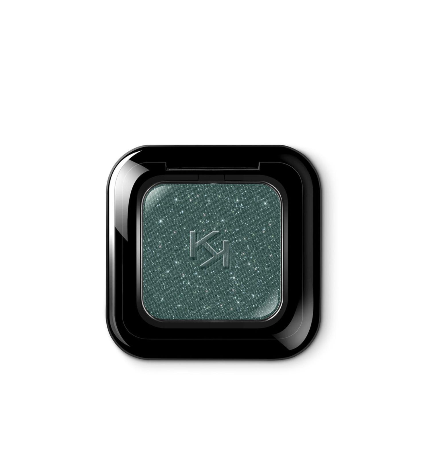 KIKO Intense Pigmented Long Lasting Brightening Shimmer Eyeshadow-- 60 Green Teal Demb.406