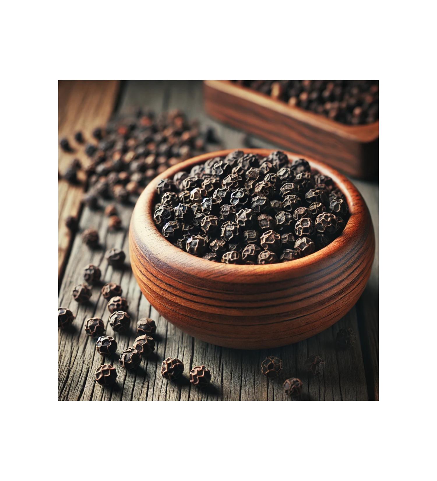 Healing Stream Natural Black Pepper Grains - 250g (My Healing World)