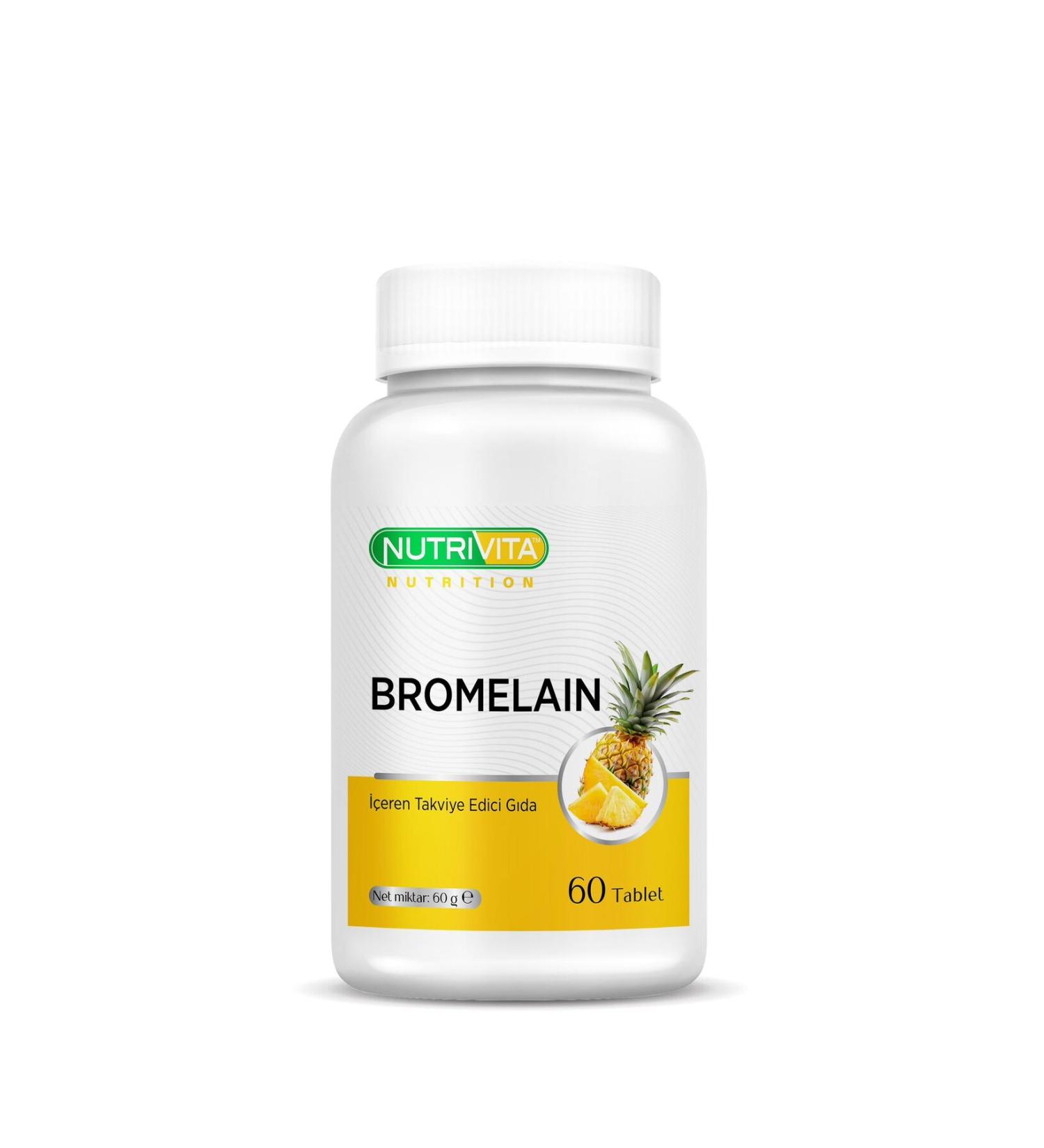 Nutrivita Nutrition Bromelain 60 Tablets