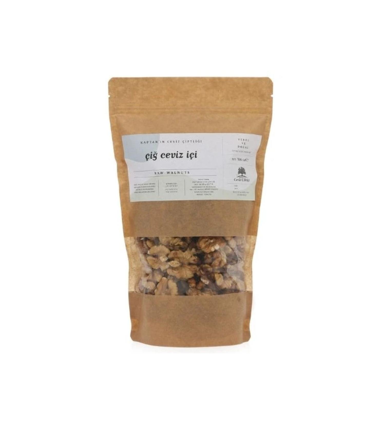 Captain's Walnut Farm Local Raw Walnut Kernels 500 G - Analyzed - Buy Online on GoSupps.com