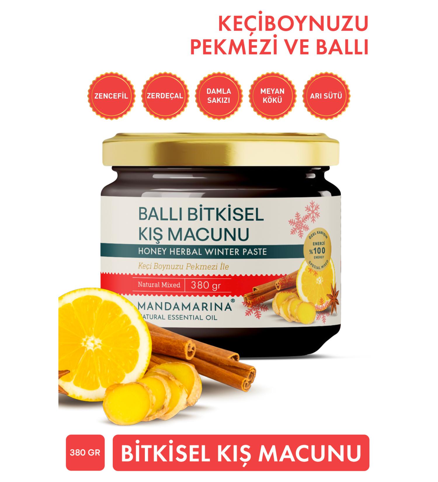 Mandamarina Ginger Honey Molasses Paste 380 Gr