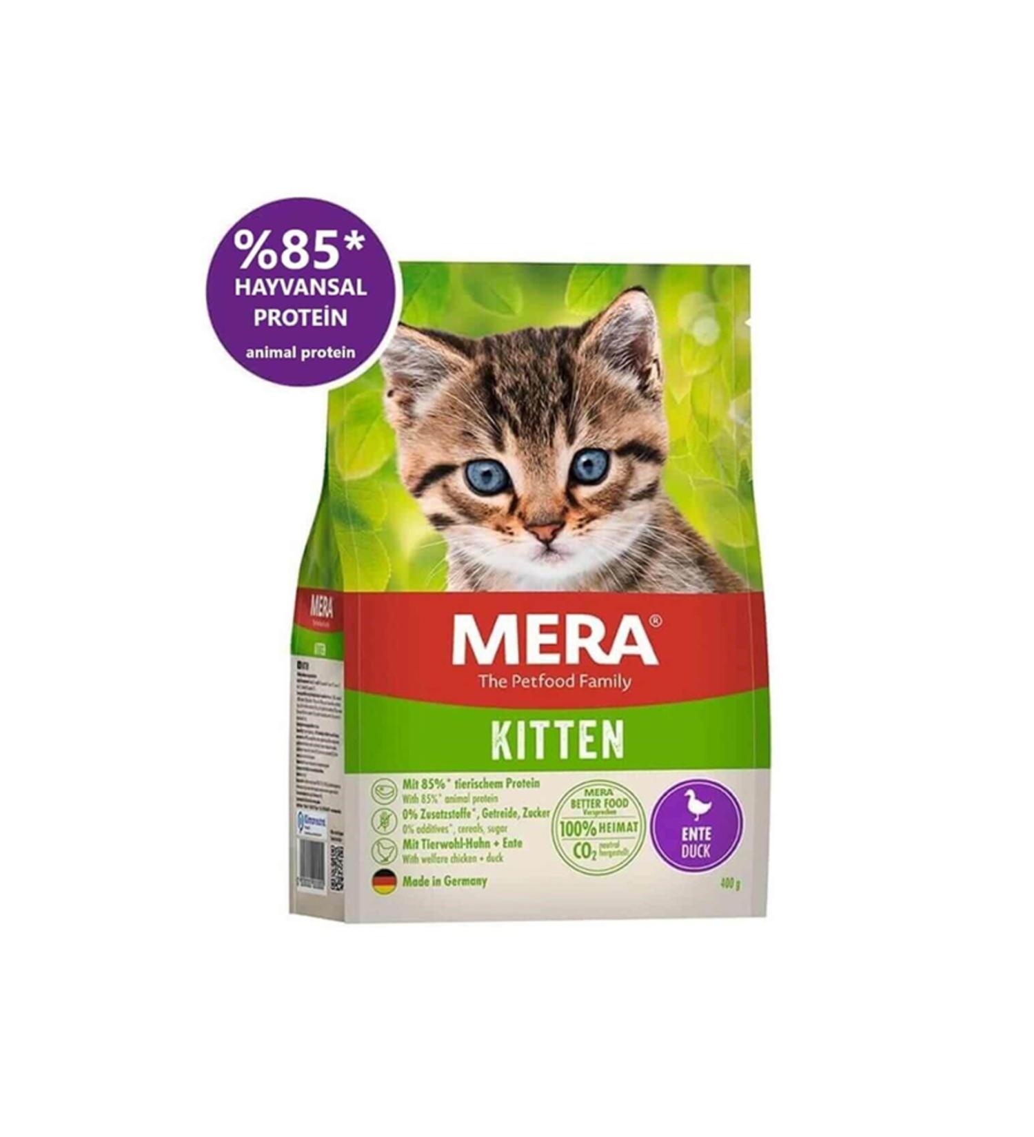 Mera Kitten Grain-Free Duck Kitten Cat Food 2 Kg - Buy Online on GoSupps.com