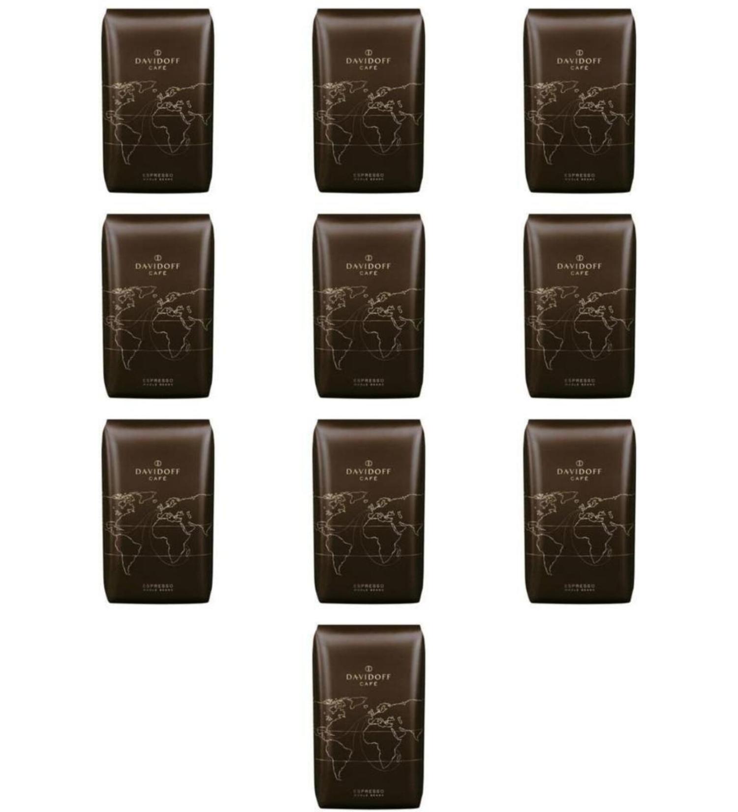 Davidoff Caf Espresso Coffee Beans 500 gr x 10 Pieces