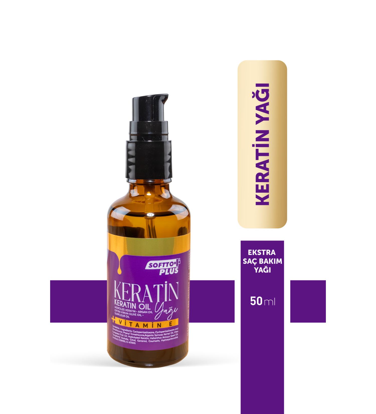 Softto Plus Keratin Oil 50 ml. 8680540171174 - Buy Online on GoSupps.com