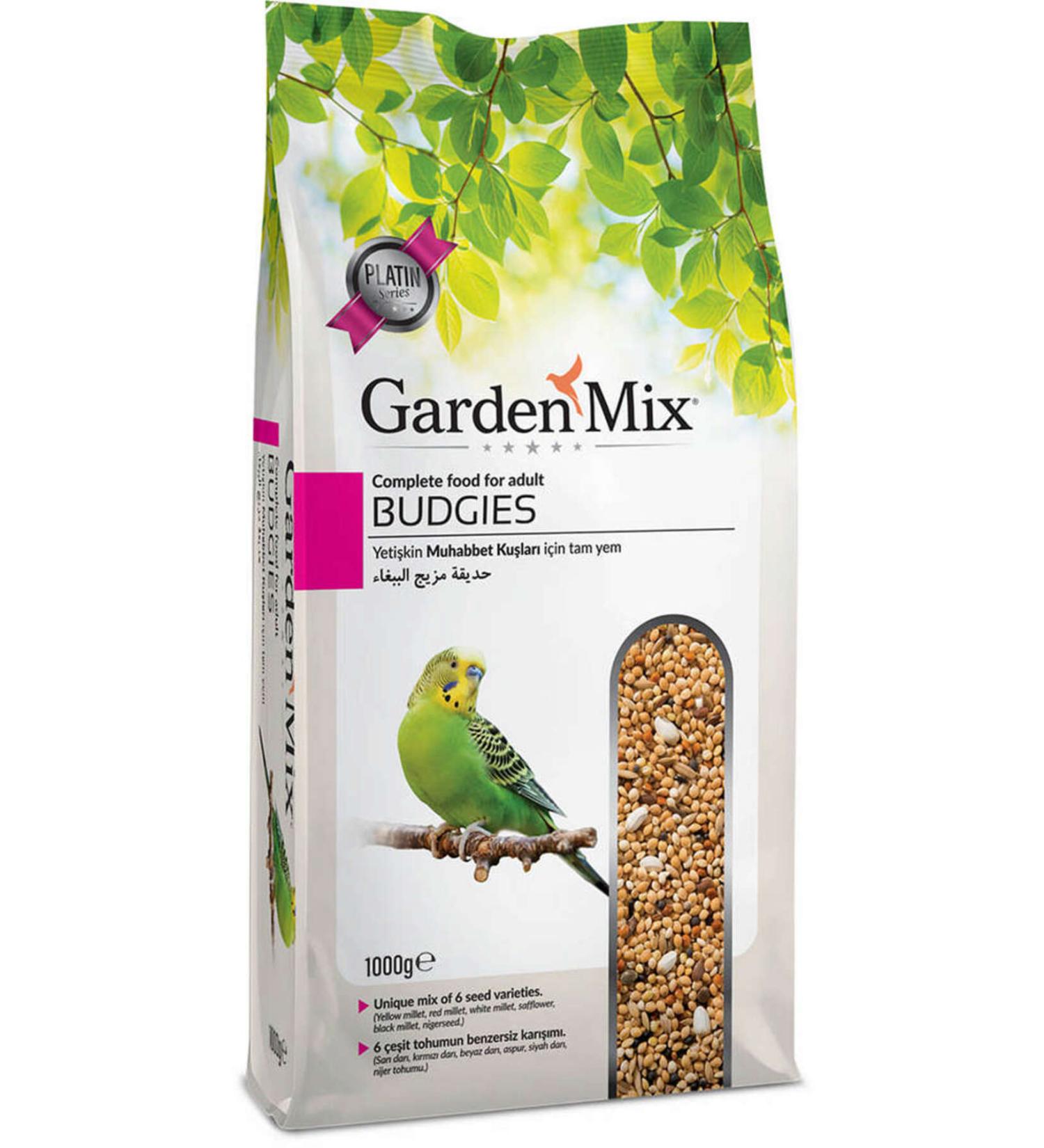 Gardenmix Platinum Budgie Food 1kg 543133
