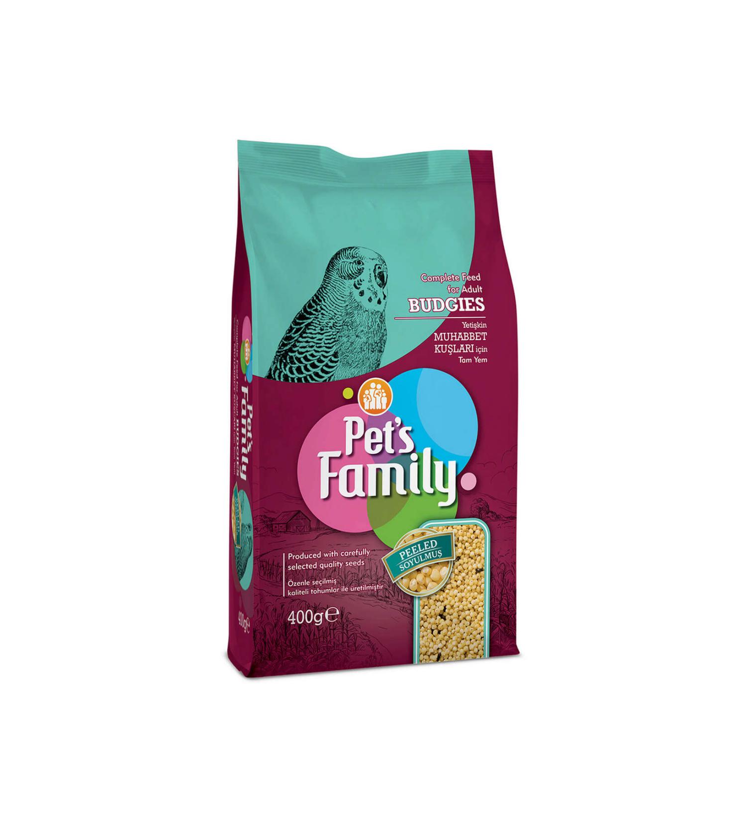 Pets Family Pets Family Budgie Food Peeled 400g 394117