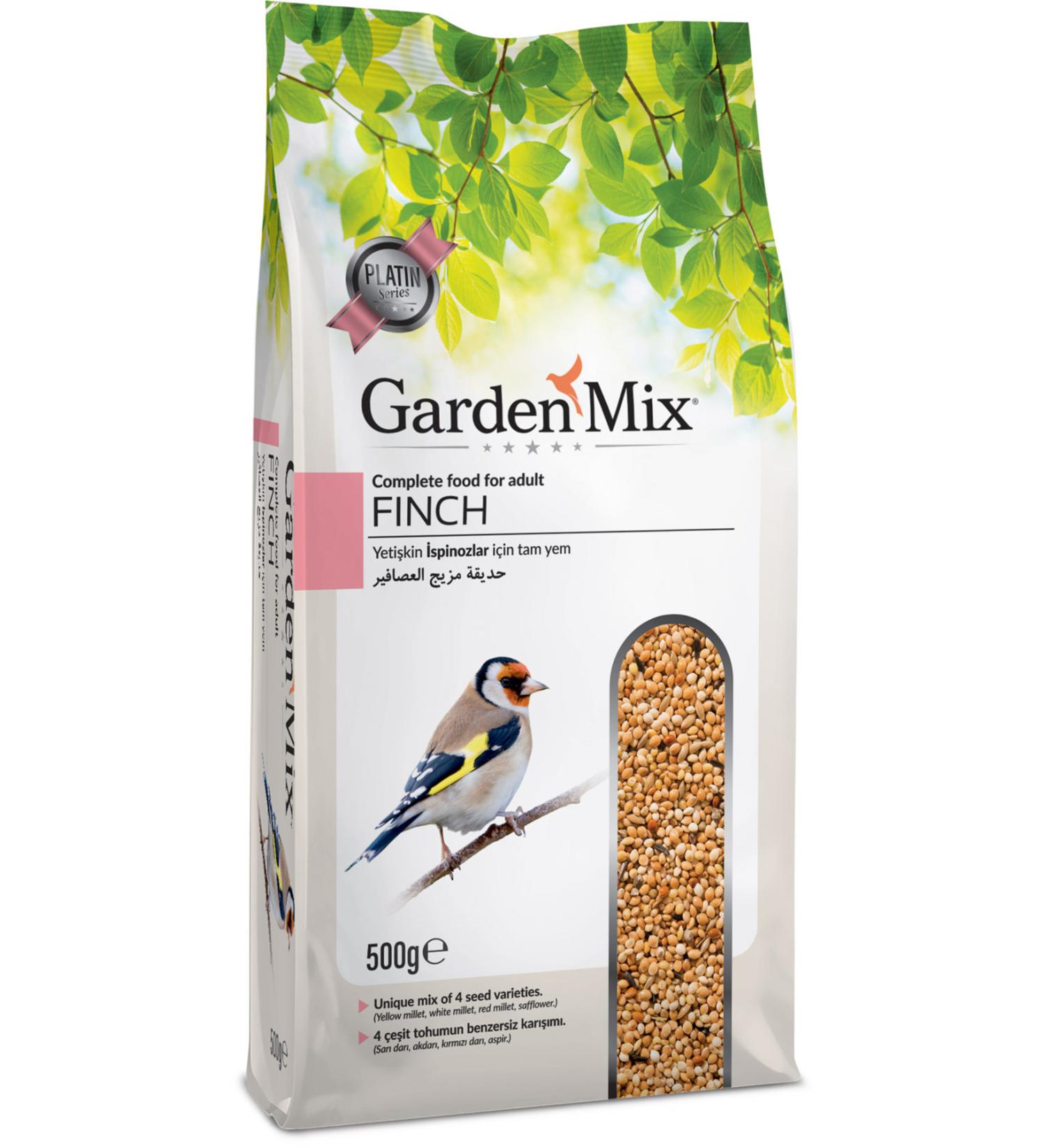 Gardenmix Platinum Finch Food 500g 326107