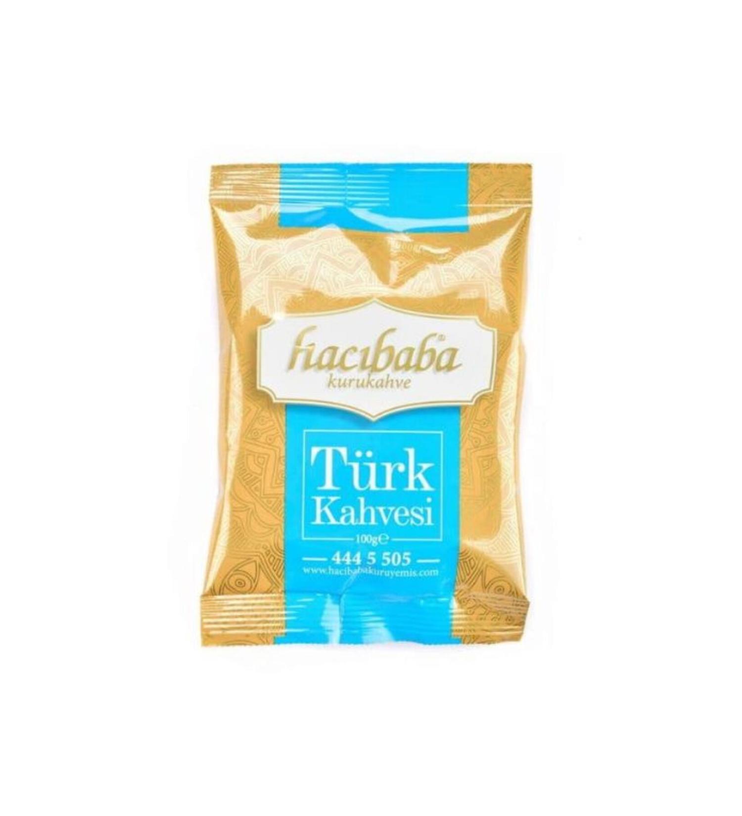 Hac baba Hac Baba Turkish Coffee Foil 100 gr (6 PIECES)