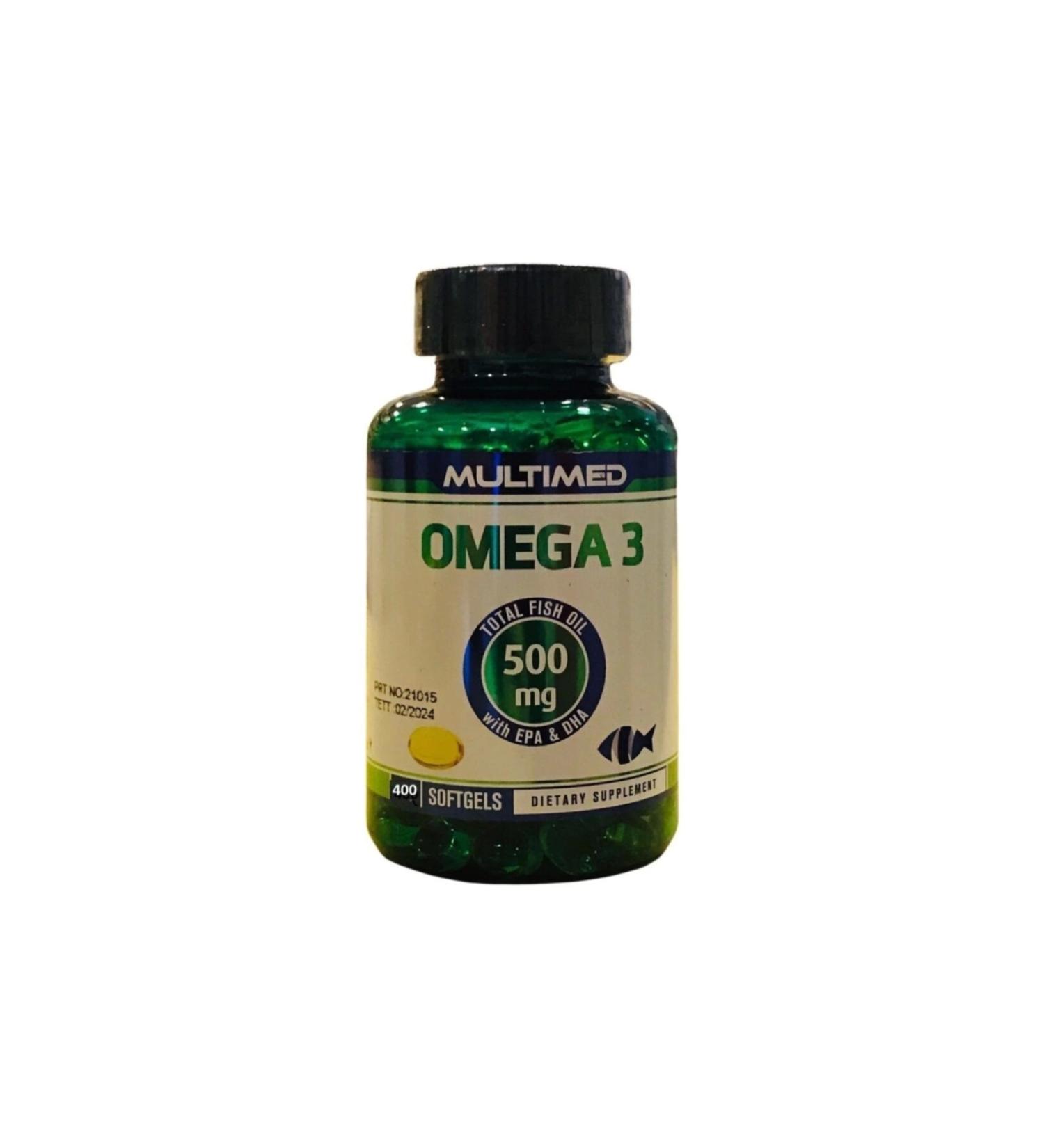 Multimed Omega 3 500mg 400 Softgel