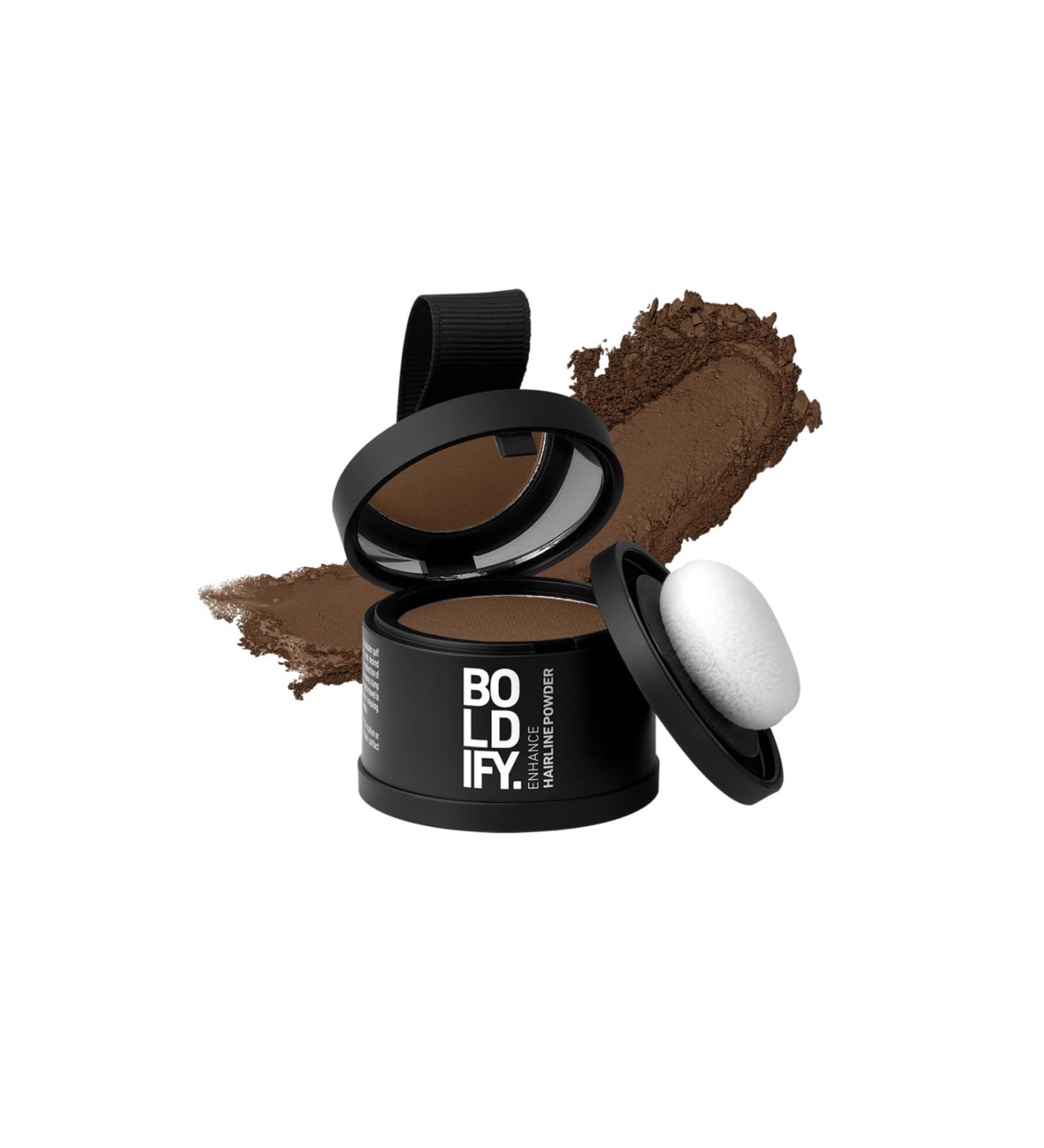 Boldify Hair Powder Light Brown Volumizing Topical Powder Hides Hair Loss & Effective for 48 hours
