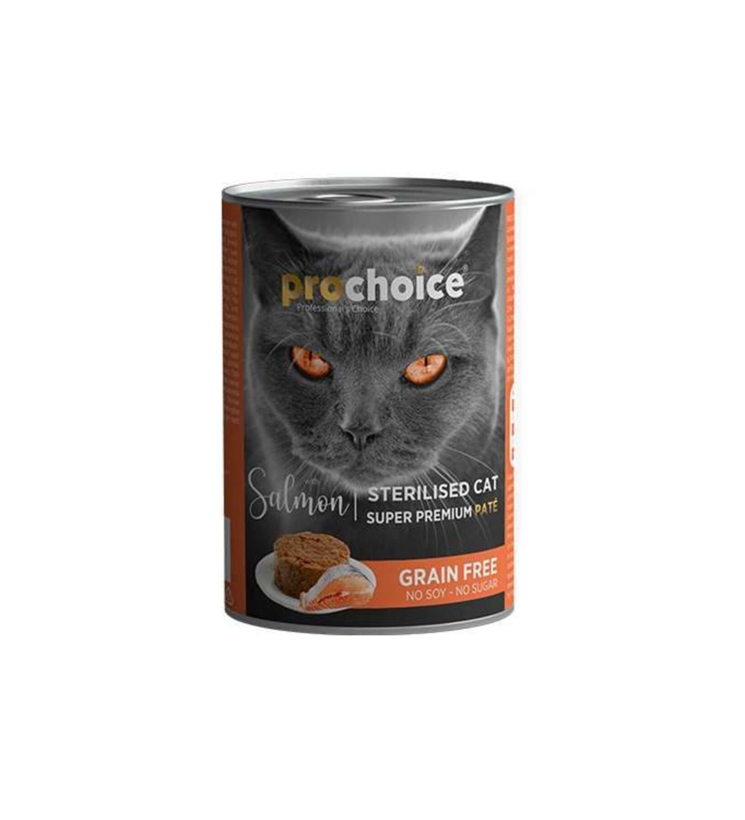Astra Market Pro Choice Sterilized Salmon Sterilized Cat Canned Food 400 Gr - Lisinya