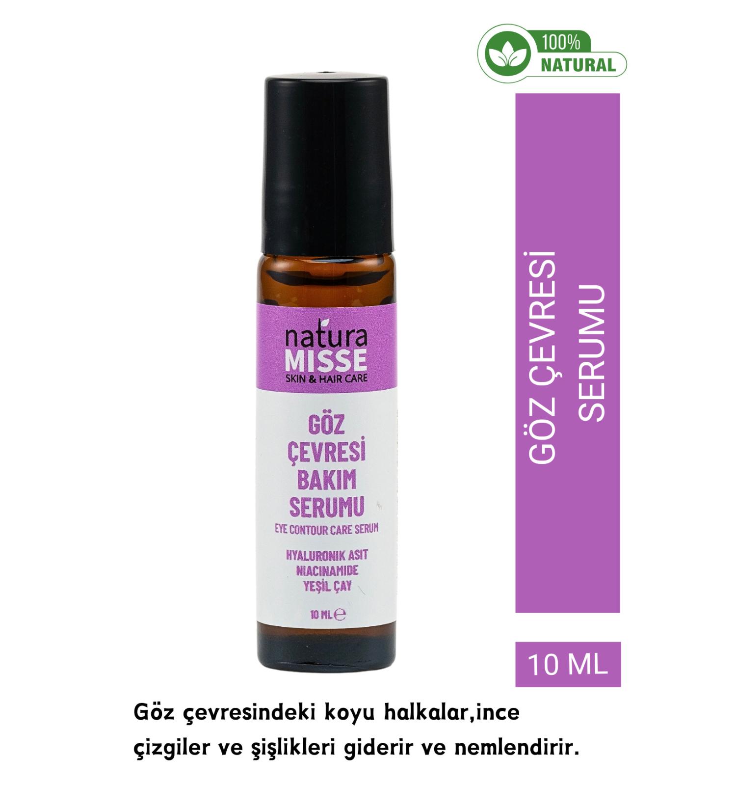naturamisse Eye Contour Care Serum Hyaluranic Acid Anti-Wrinkle Anti-Puffiness Anti-Bruise Repair Water-Based Serum - Buy Online on GoSupps.com