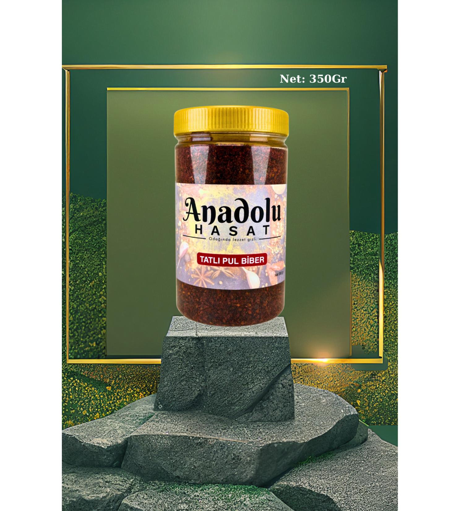 ANATOLIAN HASAT Sweet Red Pepper 350Gr - Jar