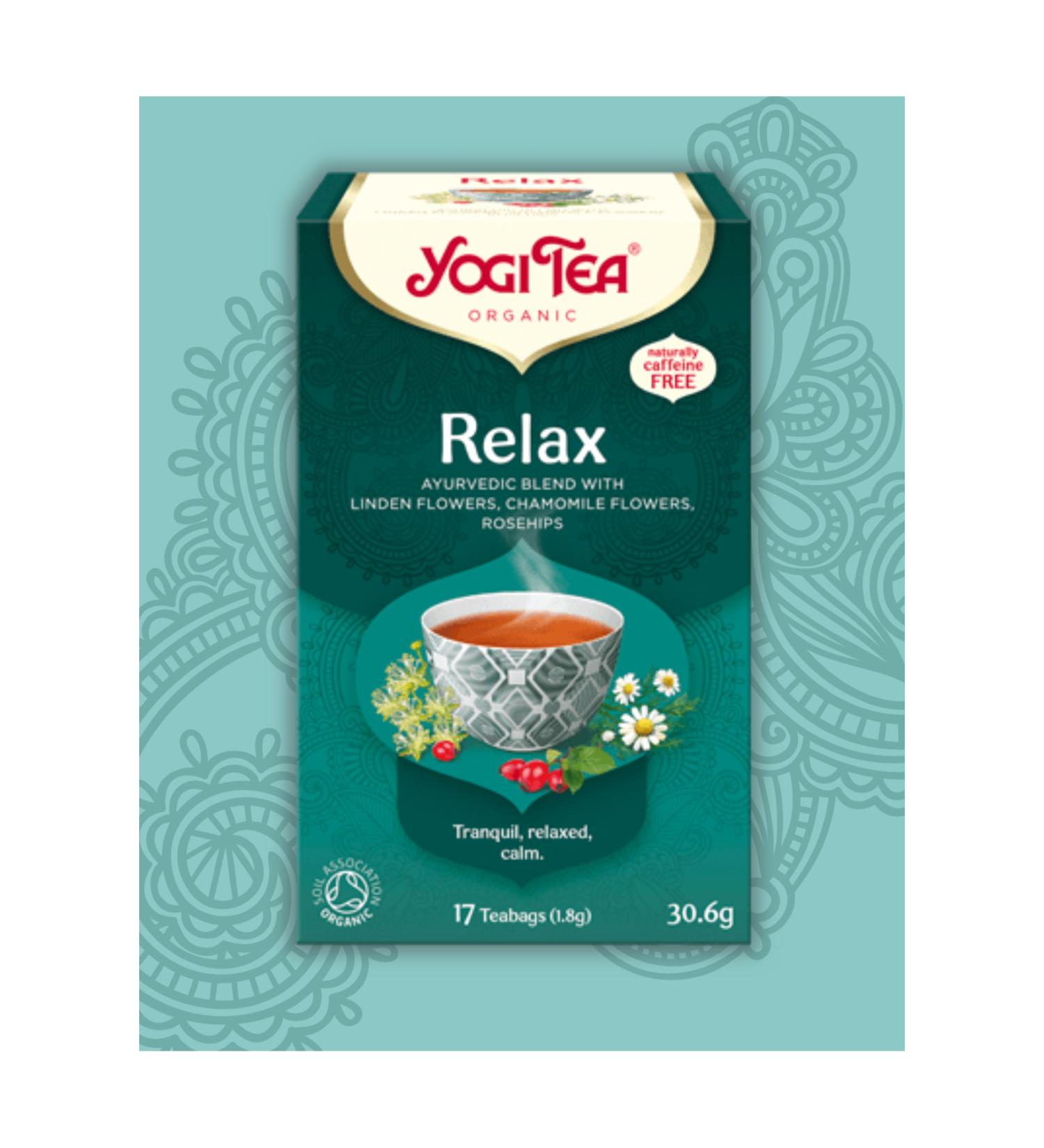 Yogi Tea Relax Organic Herbal Tea