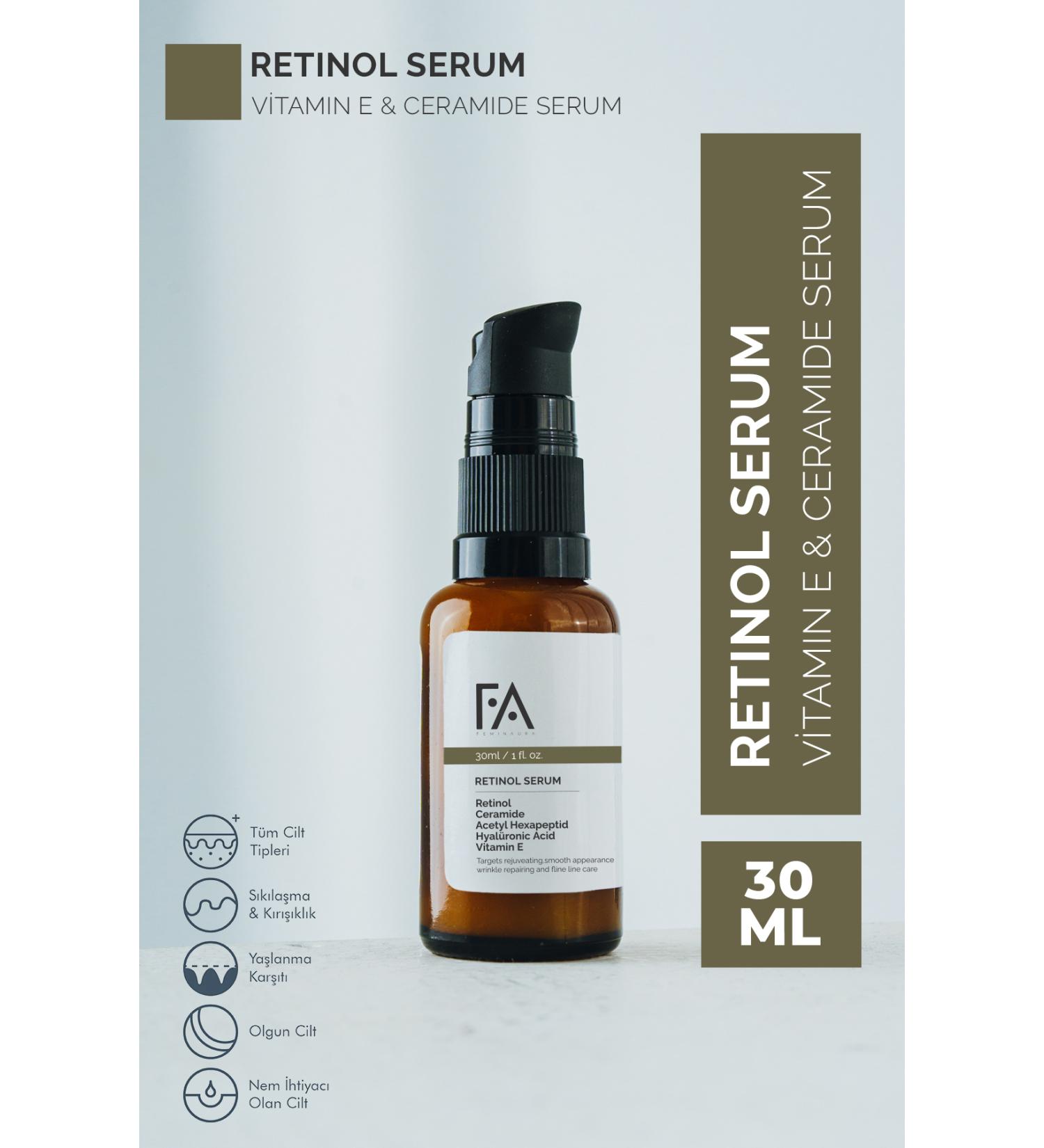 Feminaura RETINOL SERUM - Buy Online on GoSupps.com