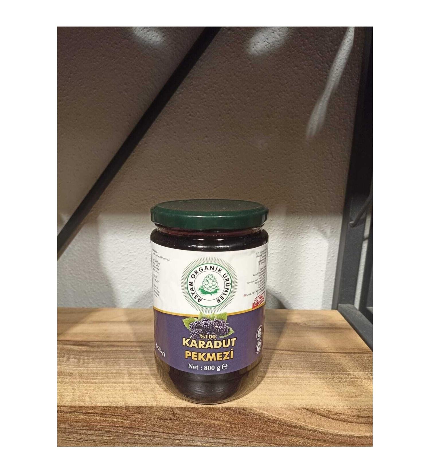 Asyam organic products Black Mulberry Molasses 800 Gr