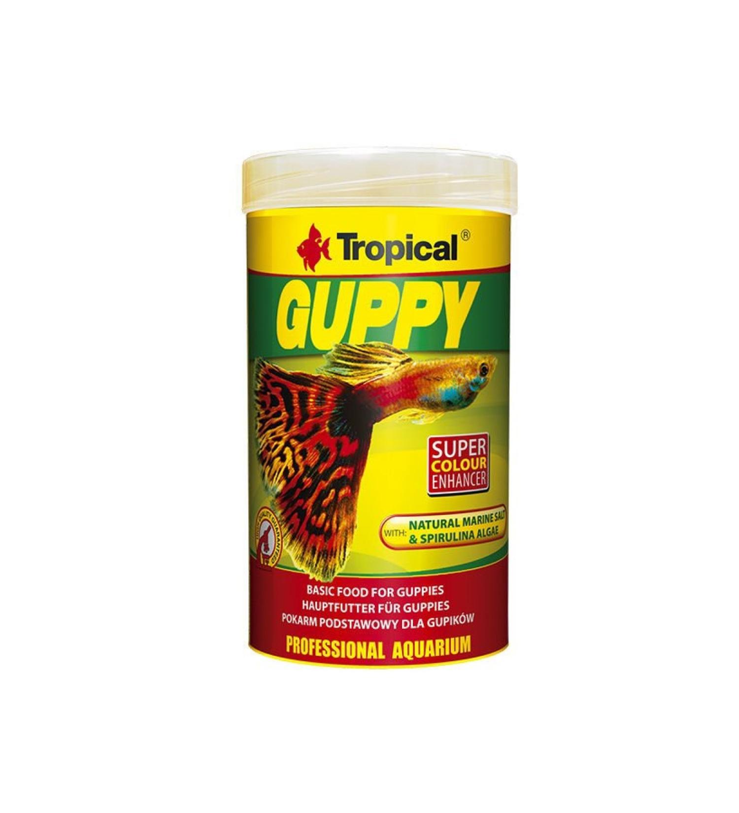 Tropical Guppy Flake Guppy Food 20gr