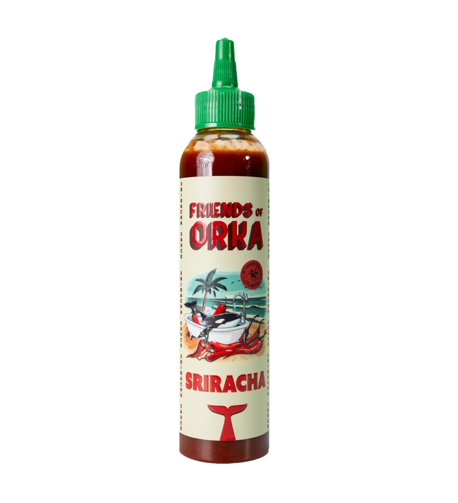 FRIENDS OF ORKA Sriracha Hot Pepper Sauce 265gr - Buy Online on GoSupps.com