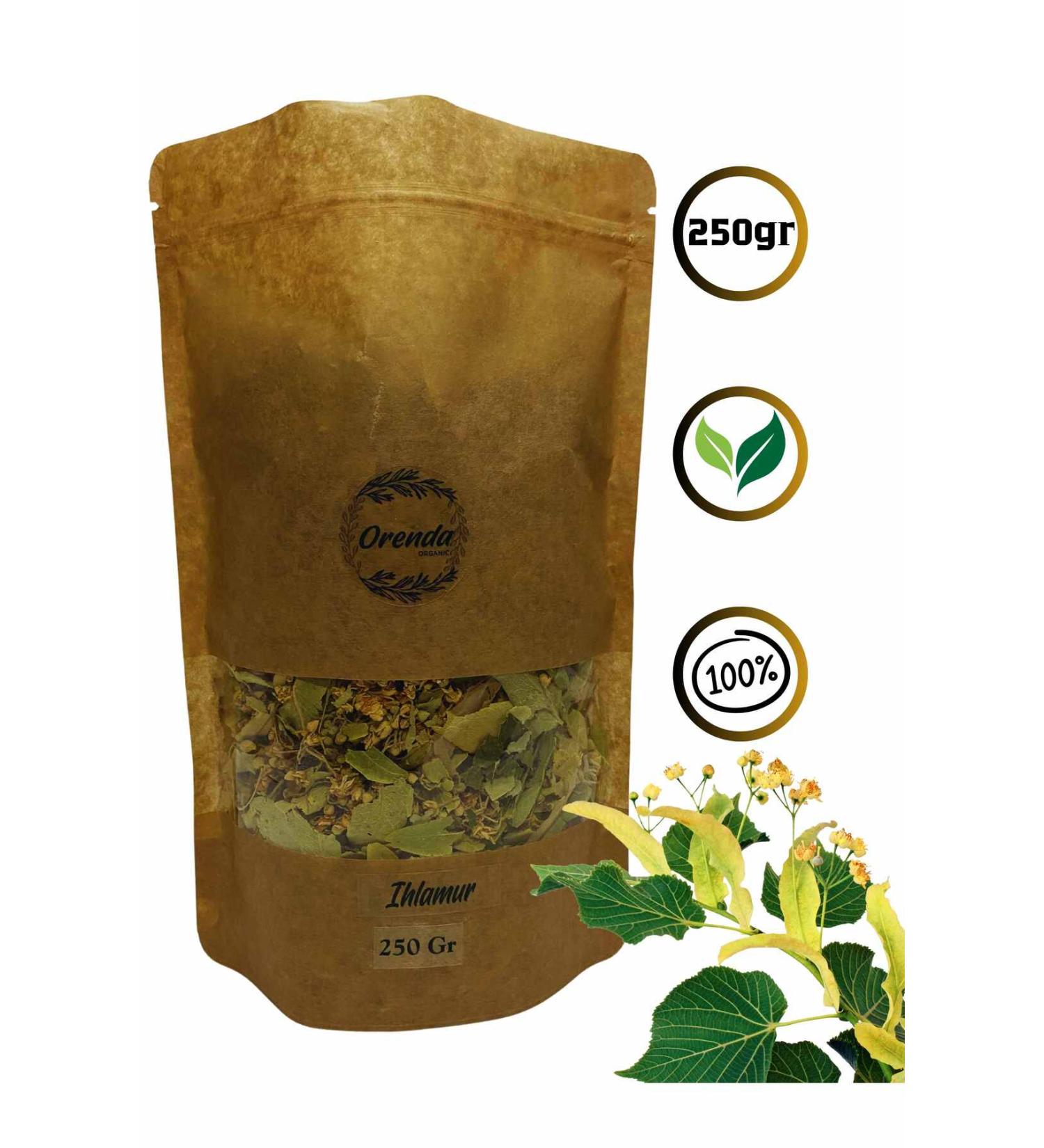 Orenda Linden Natural Dried Sifted 250gr (0 Natural and Additive-Free)