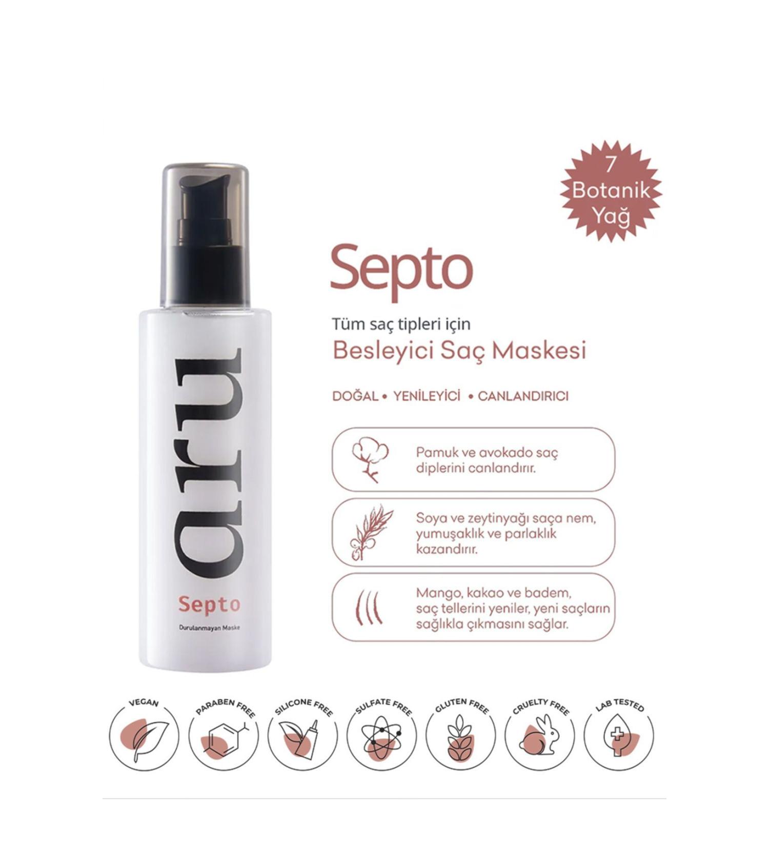 ARU Septo Leave-In Mask 150 ml - Buy Online on GoSupps.com