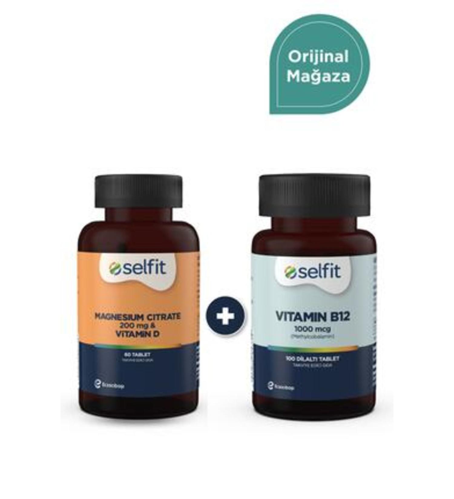 NOVAFACE STD Vitamin B12 & Magnesium Citrate & Vitamin D Classic