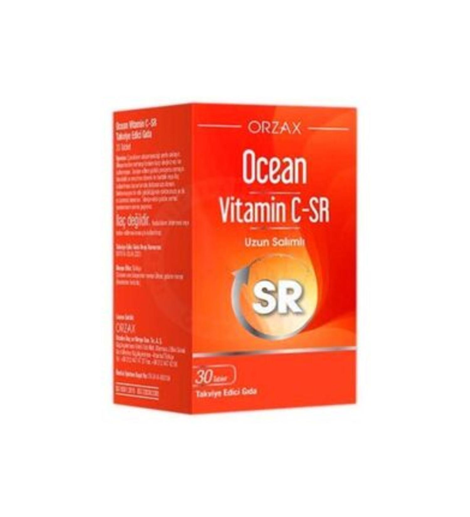 NOVAFACE STD Vitamin C Sr 500 mg 30 Tablets Classic