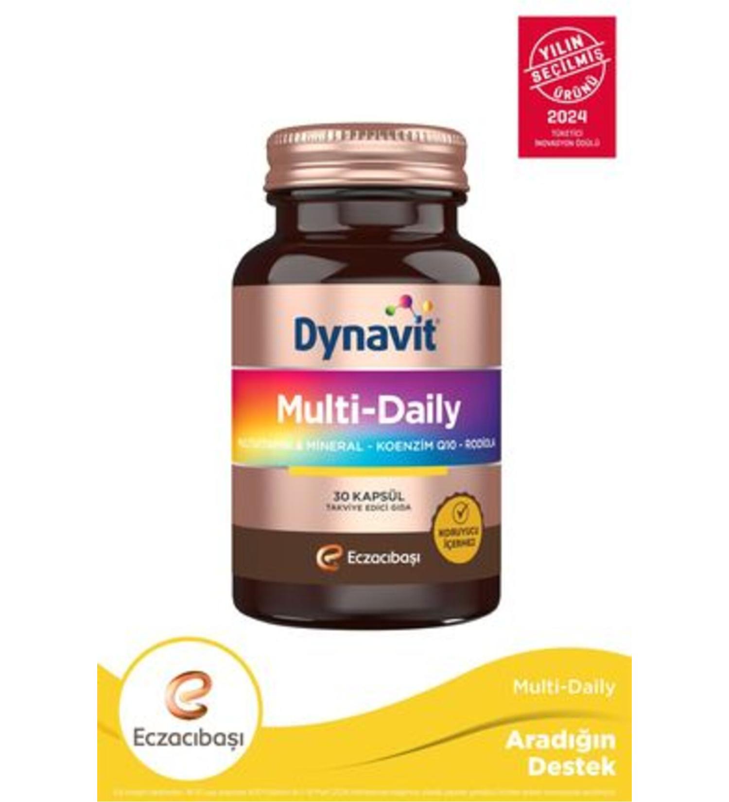 NOVAFACE STD Multi-daily Multivitamin&Mineral-Coenzyme Q10-Rodiola 30 Capsules Classic
