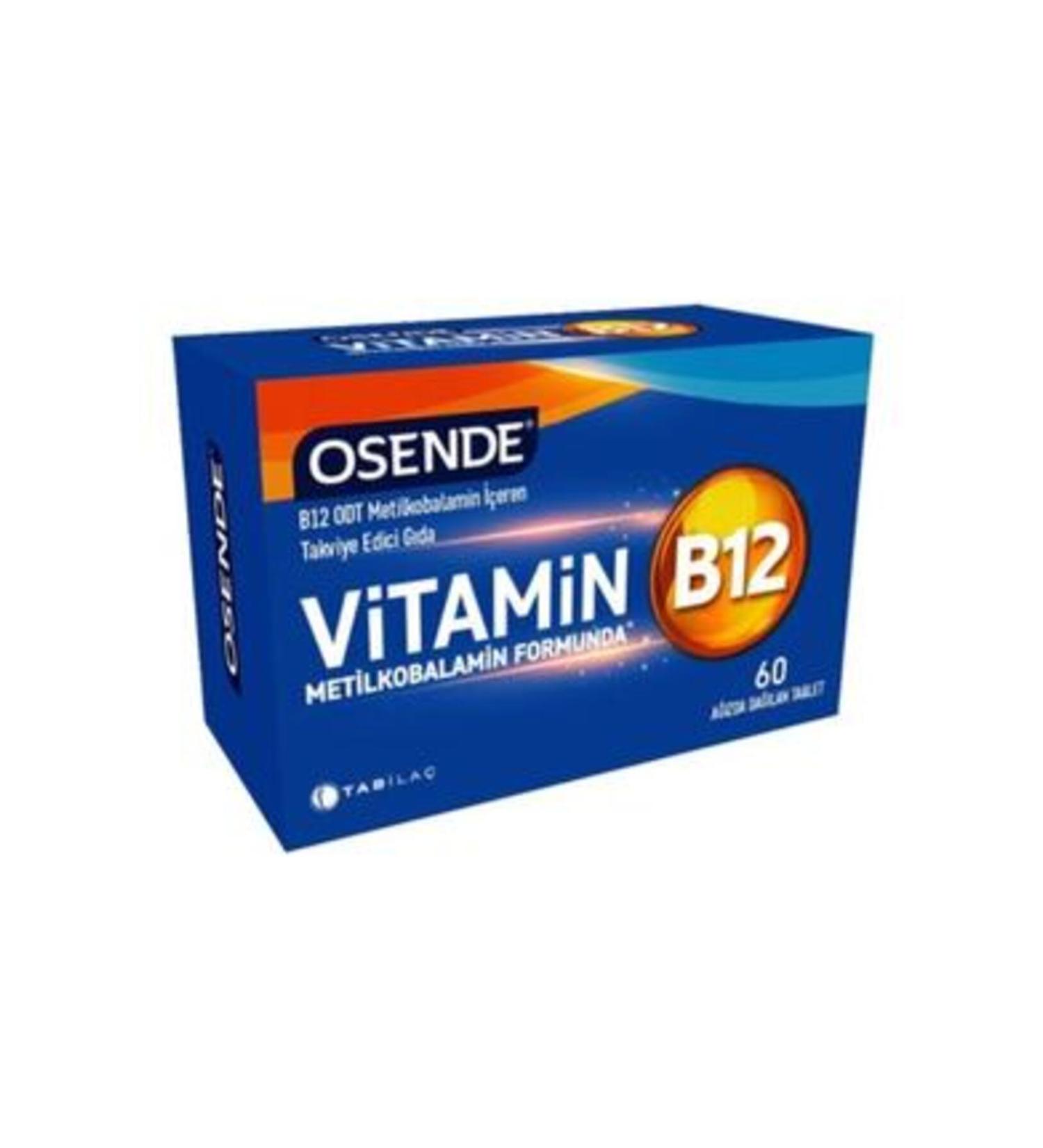 NOVAFACE STD Osende Vitamin B12 60 Orodispersible Tablet Classic