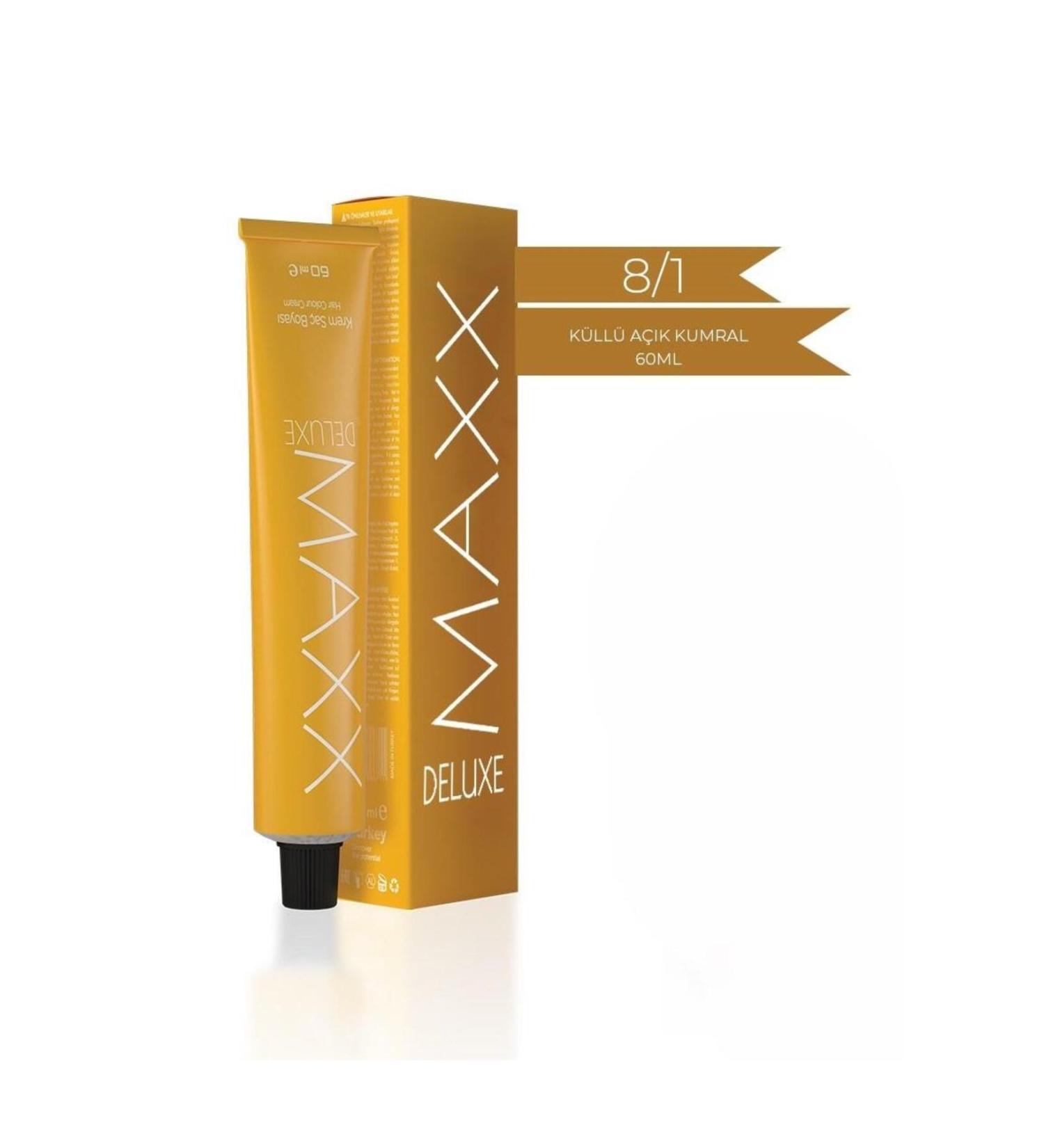 MAXX DELUXE Maxx Deluxe Hair Dye 60Ml 8-1