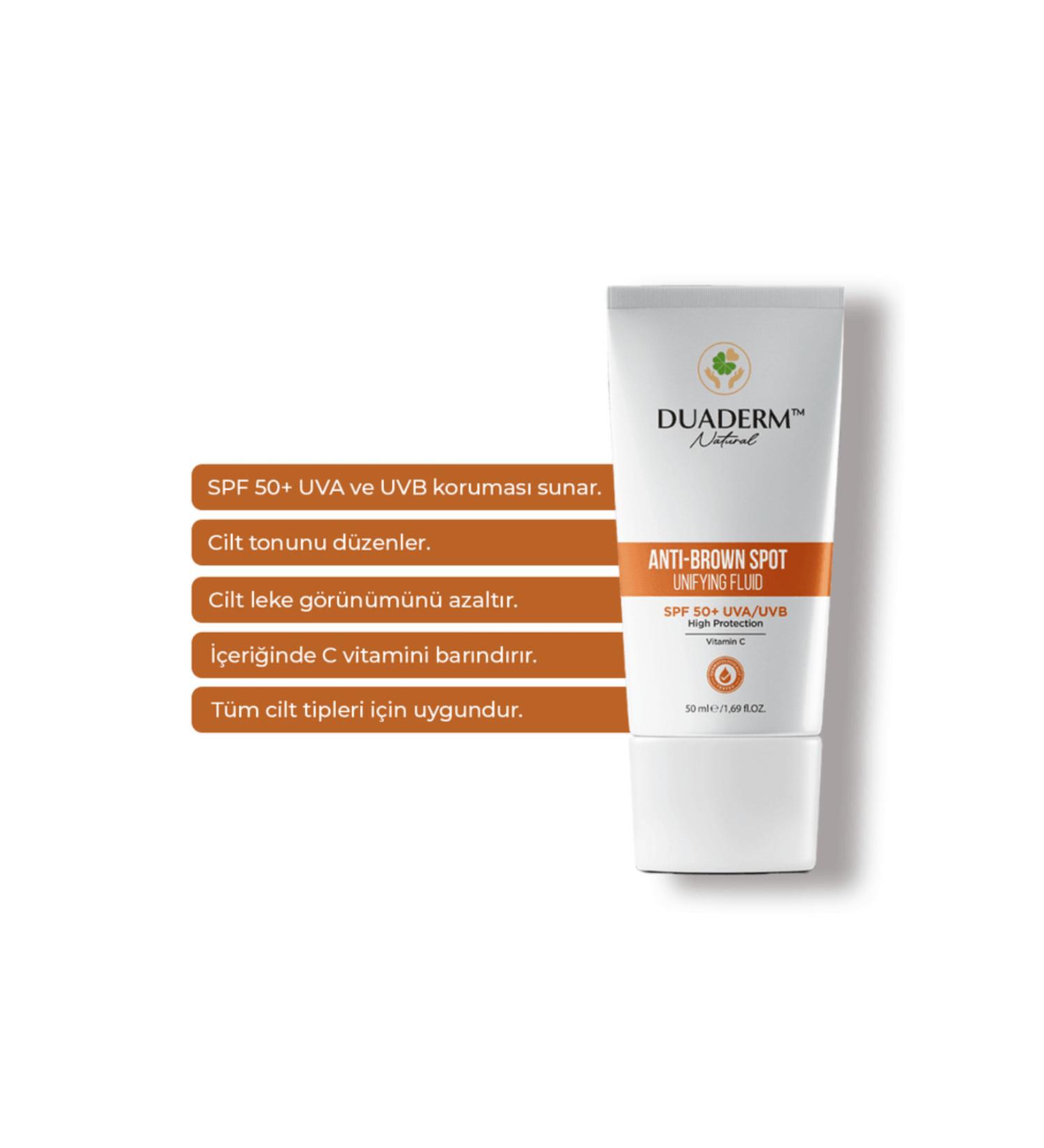Duaderm Protective Moisturizing Sunscreen for Blemish Prone Skin-SPF 50+ 50ml KEYO519
