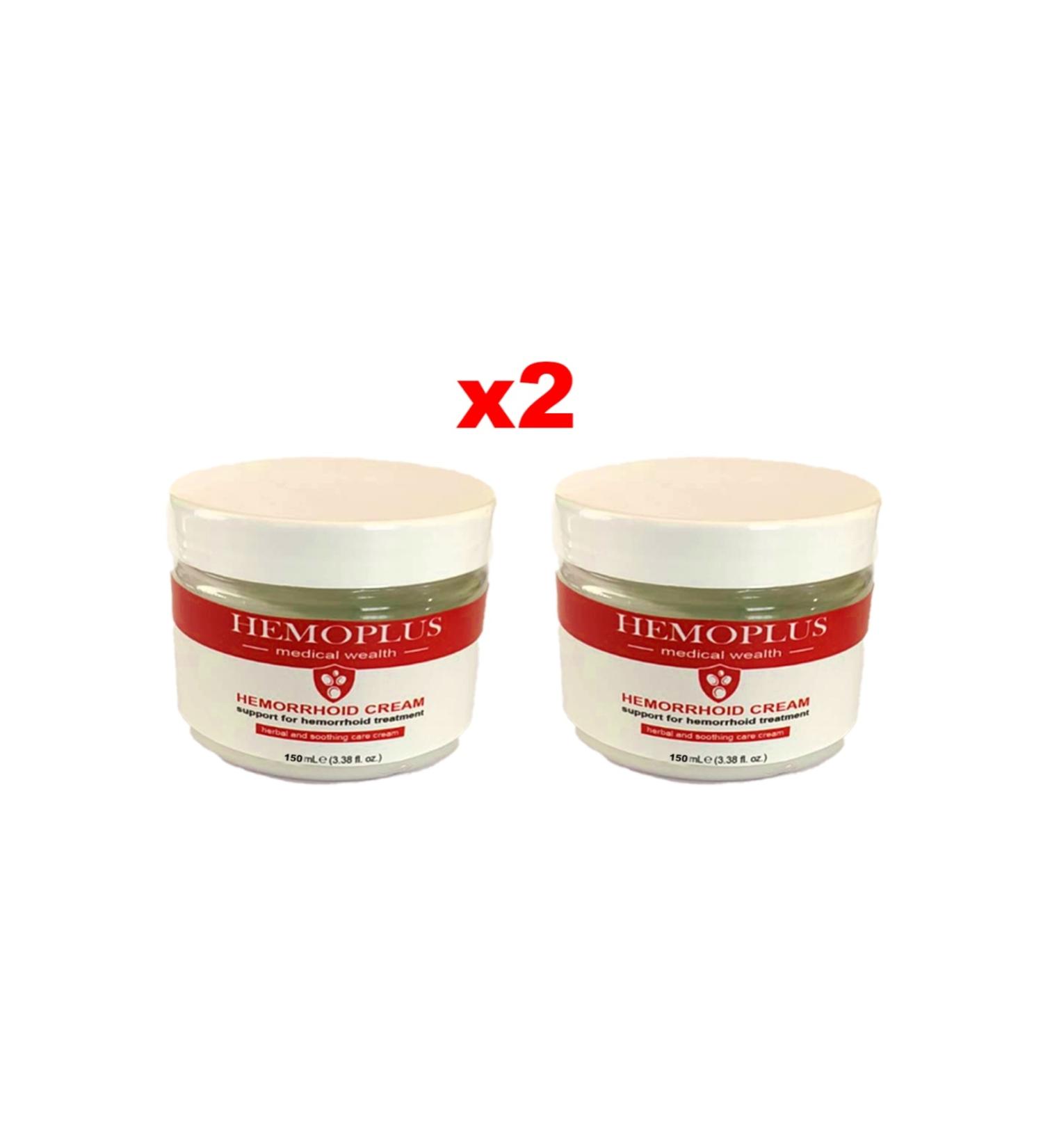 beauty cl nic Hemoplus 150ml Cream 2 Pieces