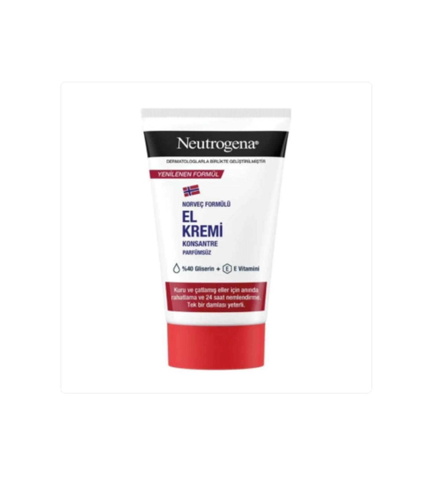Neutrogena Norwegian Formula Hand Cream Unscented 75 ml