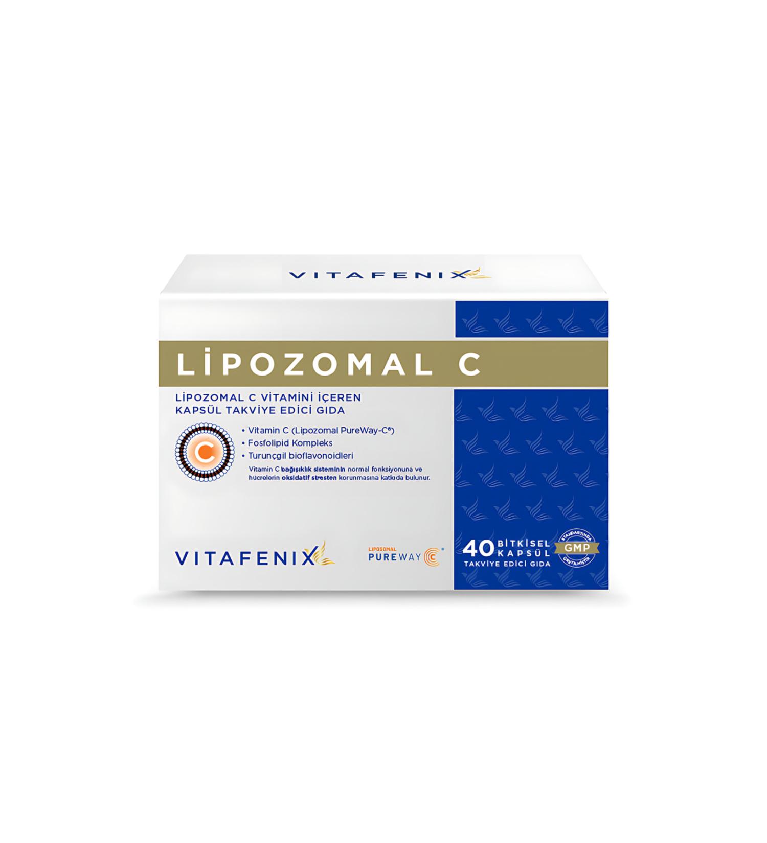Vitafenix Liposomal Vitamin C Containing Supplementary Food 30 Capsules