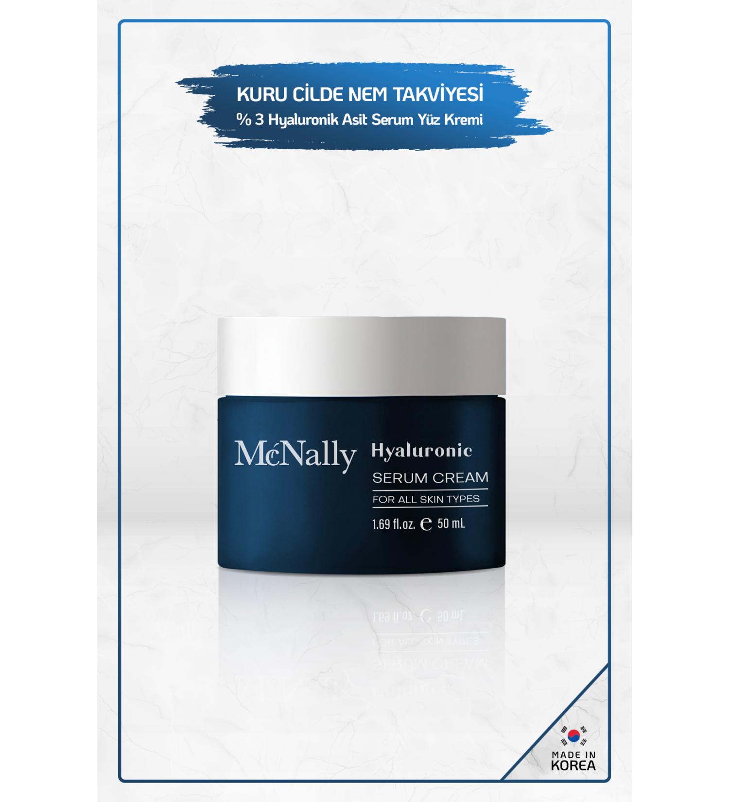 McNally 3% Hyaluronic Acid Korean Cosmetics Face Cream Serum Face Cream Made In Korea