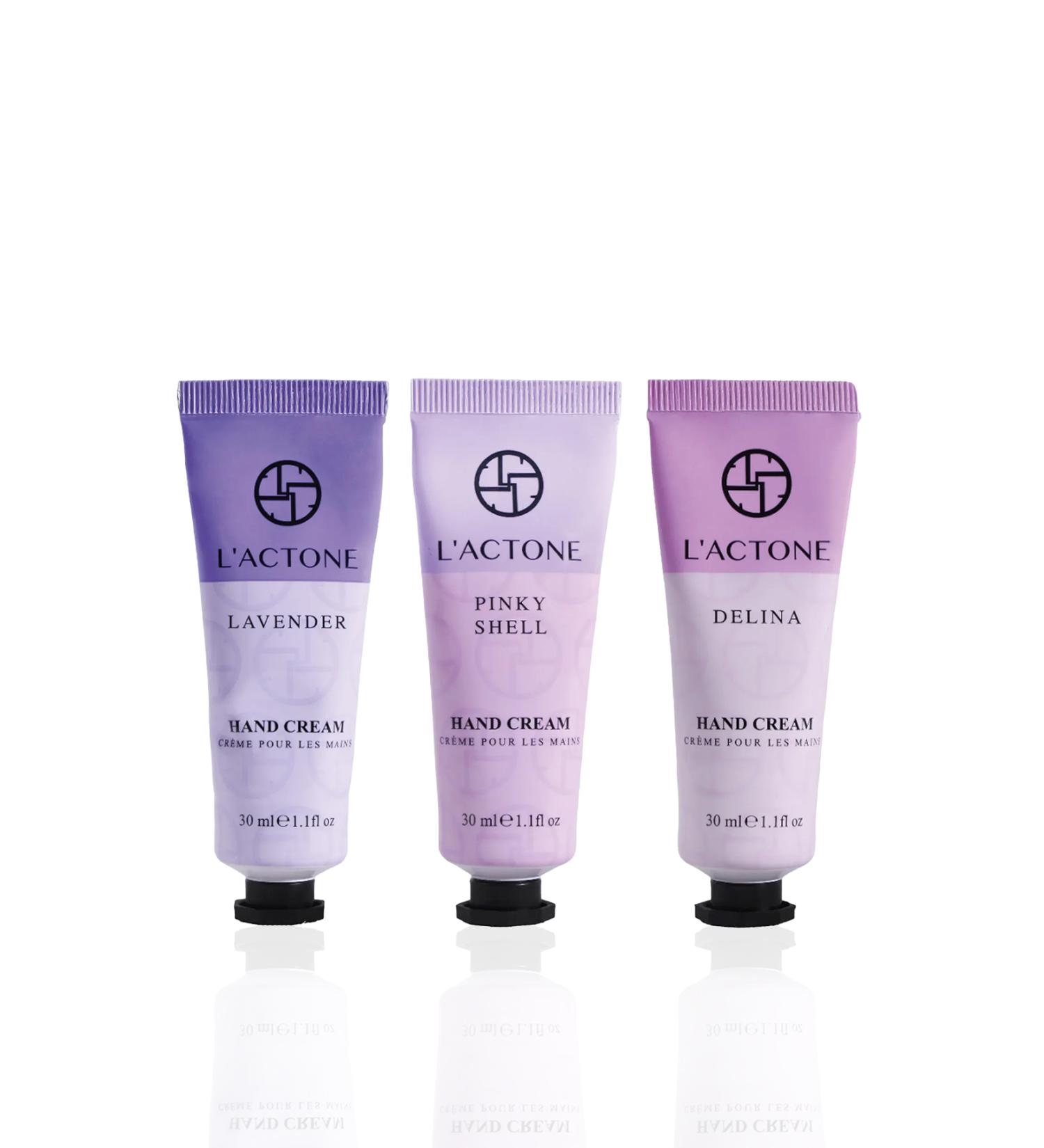 L'ACTONE Triple Aromatherapy Hand Cream Set (3X30ML) - Buy Online on GoSupps.com