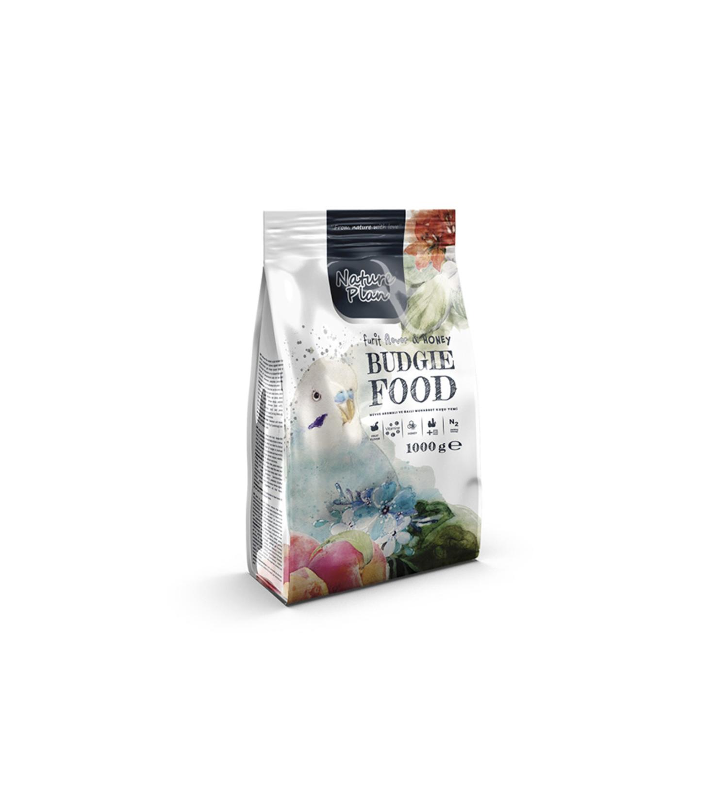 Nature Plan Np 1000gr Fruit Flavored Honey Budgie Food