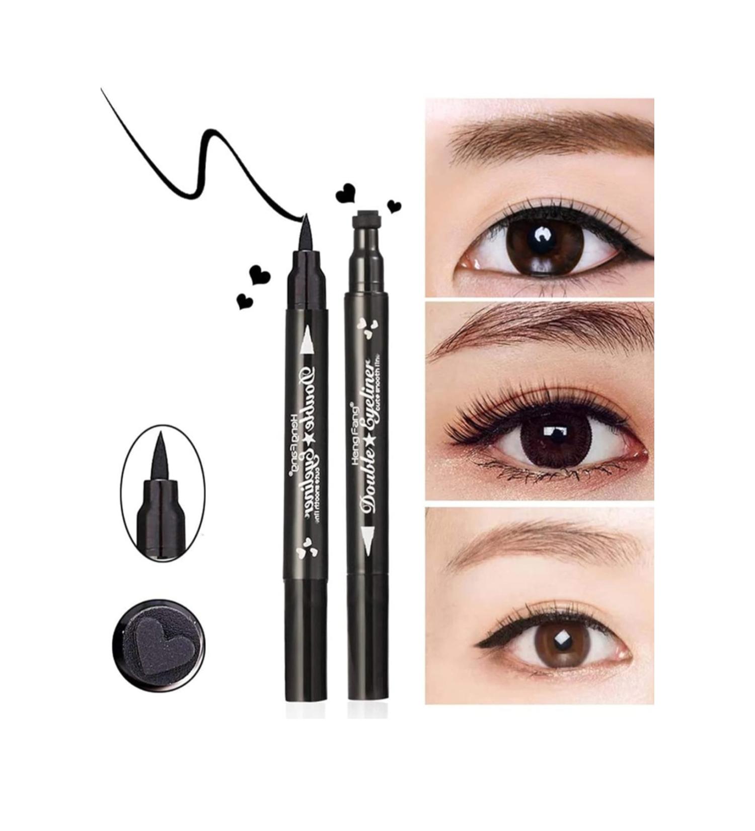 Sibelon Waterproof Double Sided Heart Stamped Eyeliner 1 Piece - Buy Online on GoSupps.com