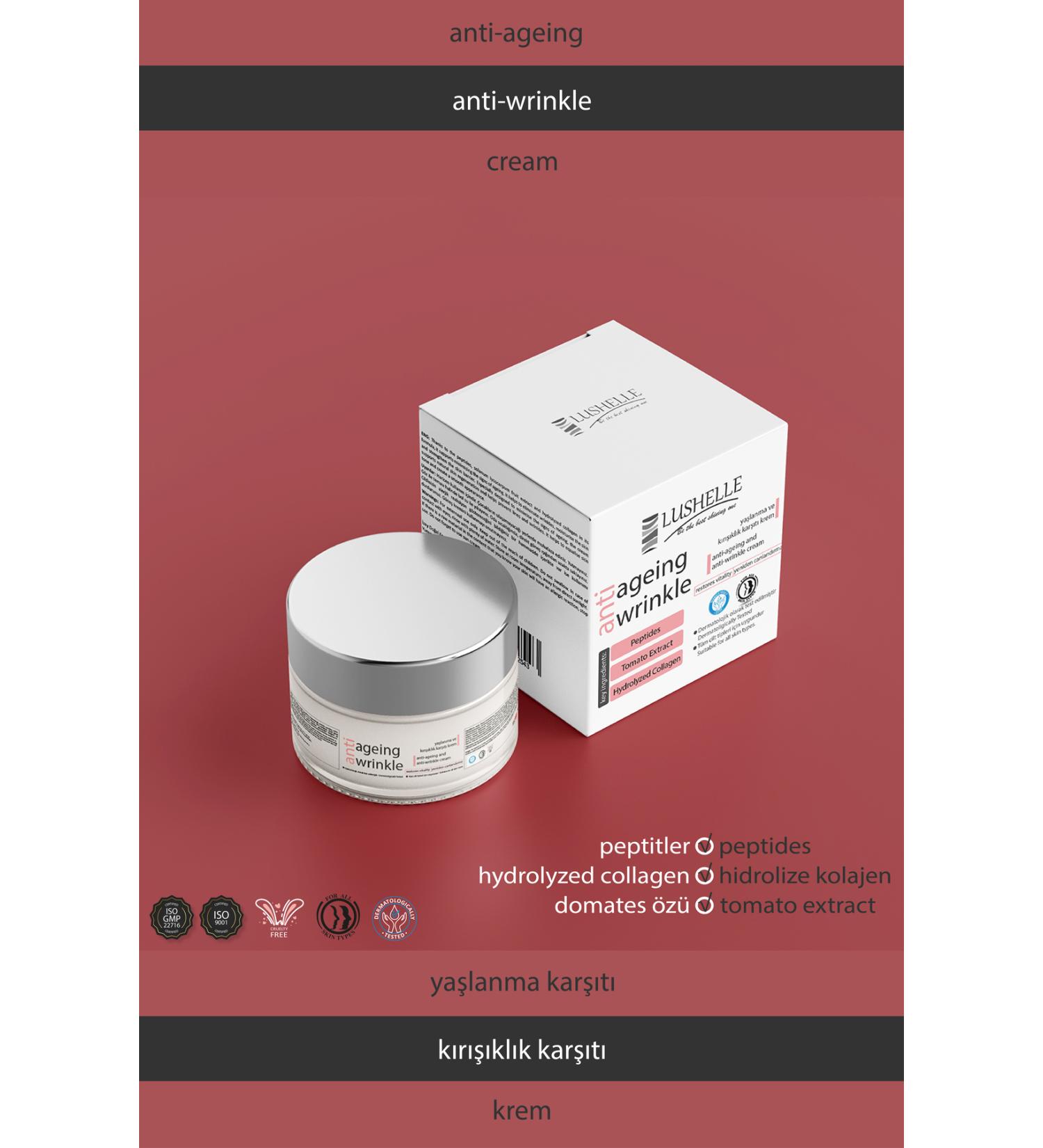 Lushelle Anti-Aging Firming Care Cream 50 mL - Buy Online on GoSupps.com