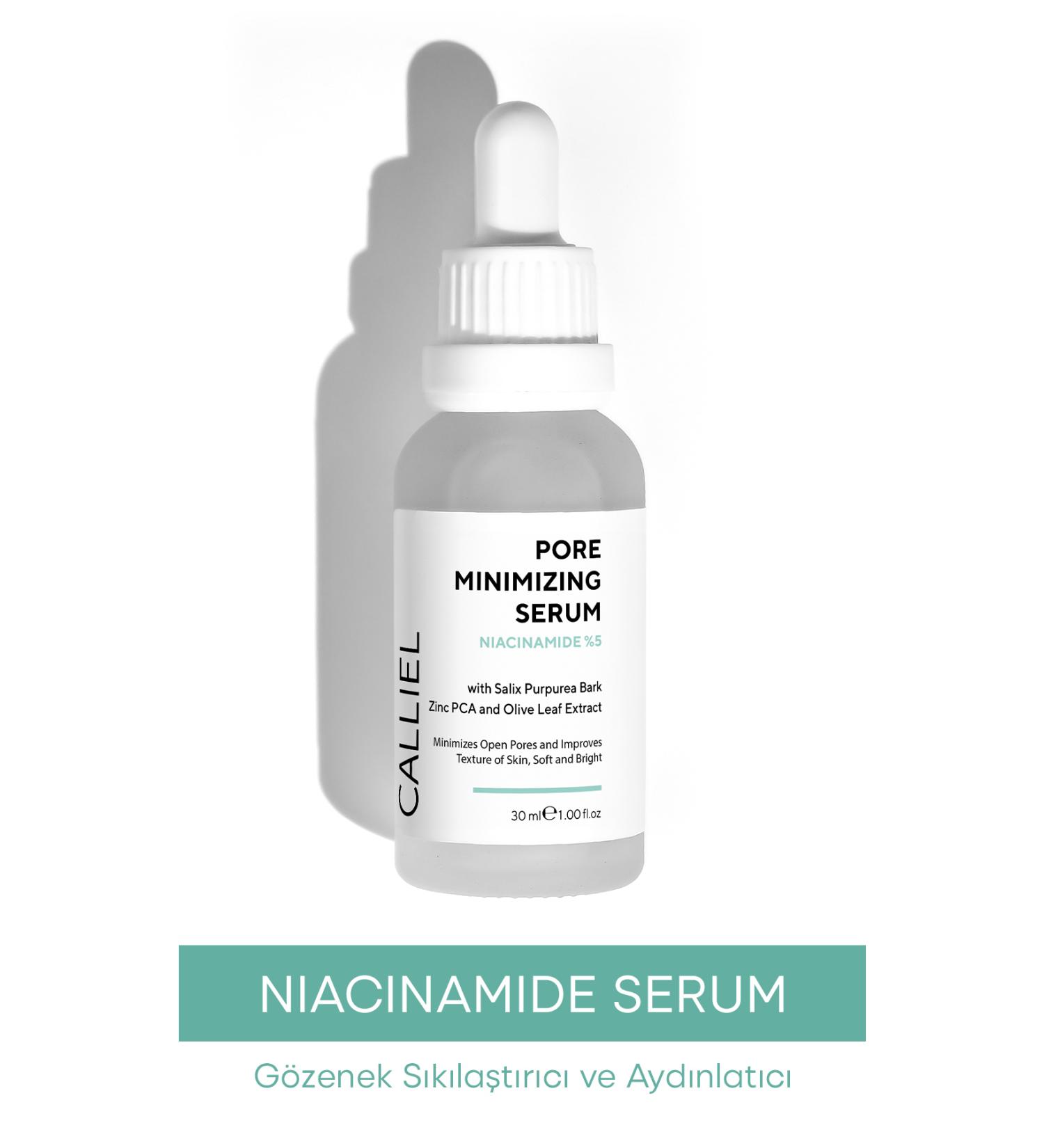 CALLIEL Pore Tightening Brightening Anti-Blackhead and Anti-Acne Niacinamide Serum 30 Ml - Buy Online on GoSupps.com