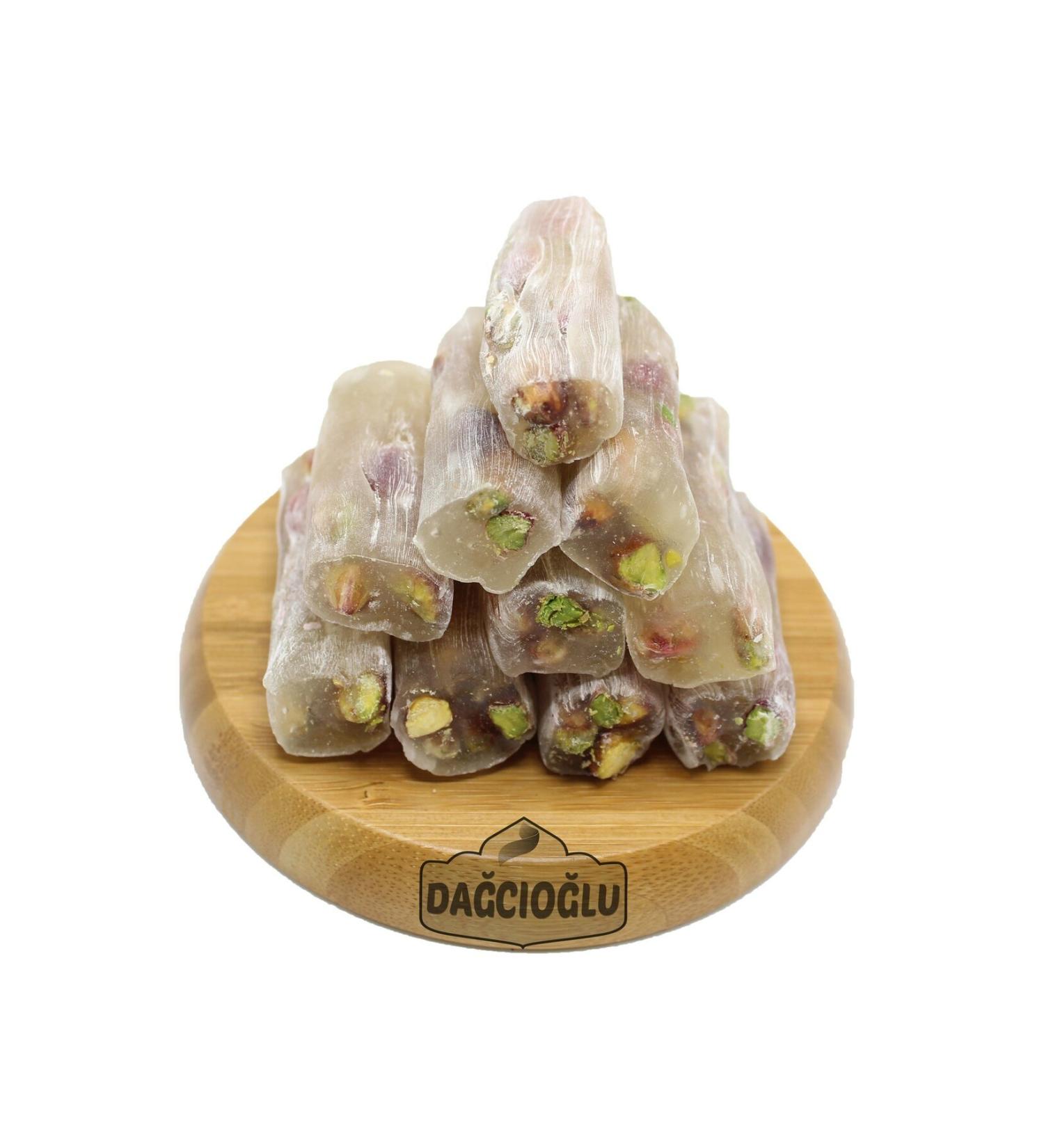 Plain Pistachio Wick Turkish Delight 500 gr