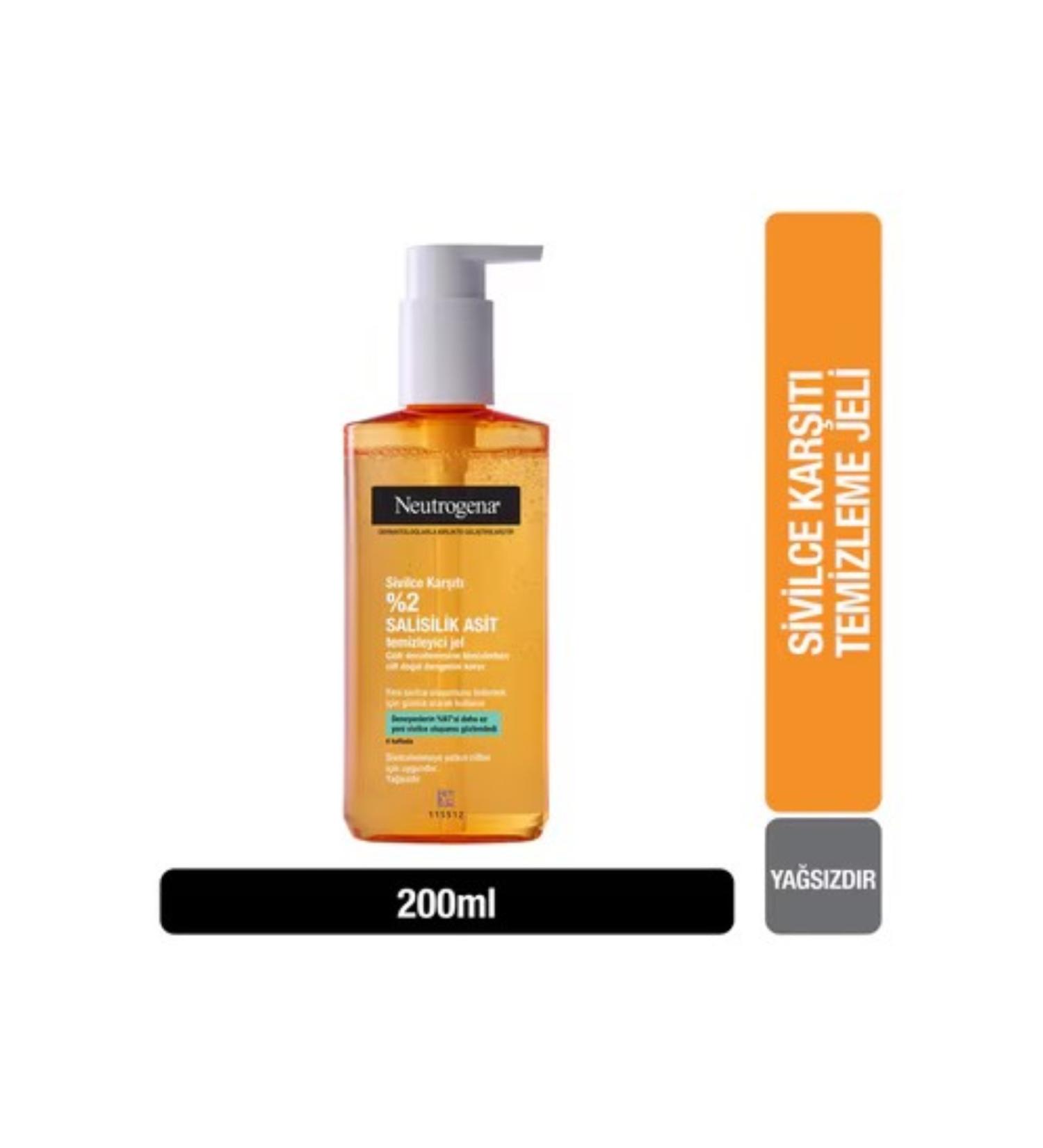 Neutrogena ANTI-ACNE 2% SALICYLIC ACID CLEANSING GEL