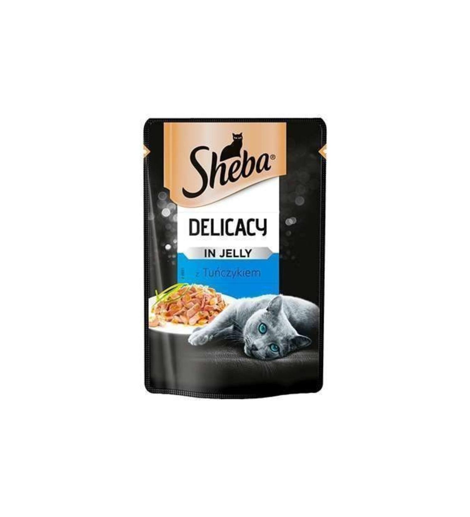 Astra Market Sheba Tuna Adult Cat Pouch Canned Food 85Gr - Lisinya